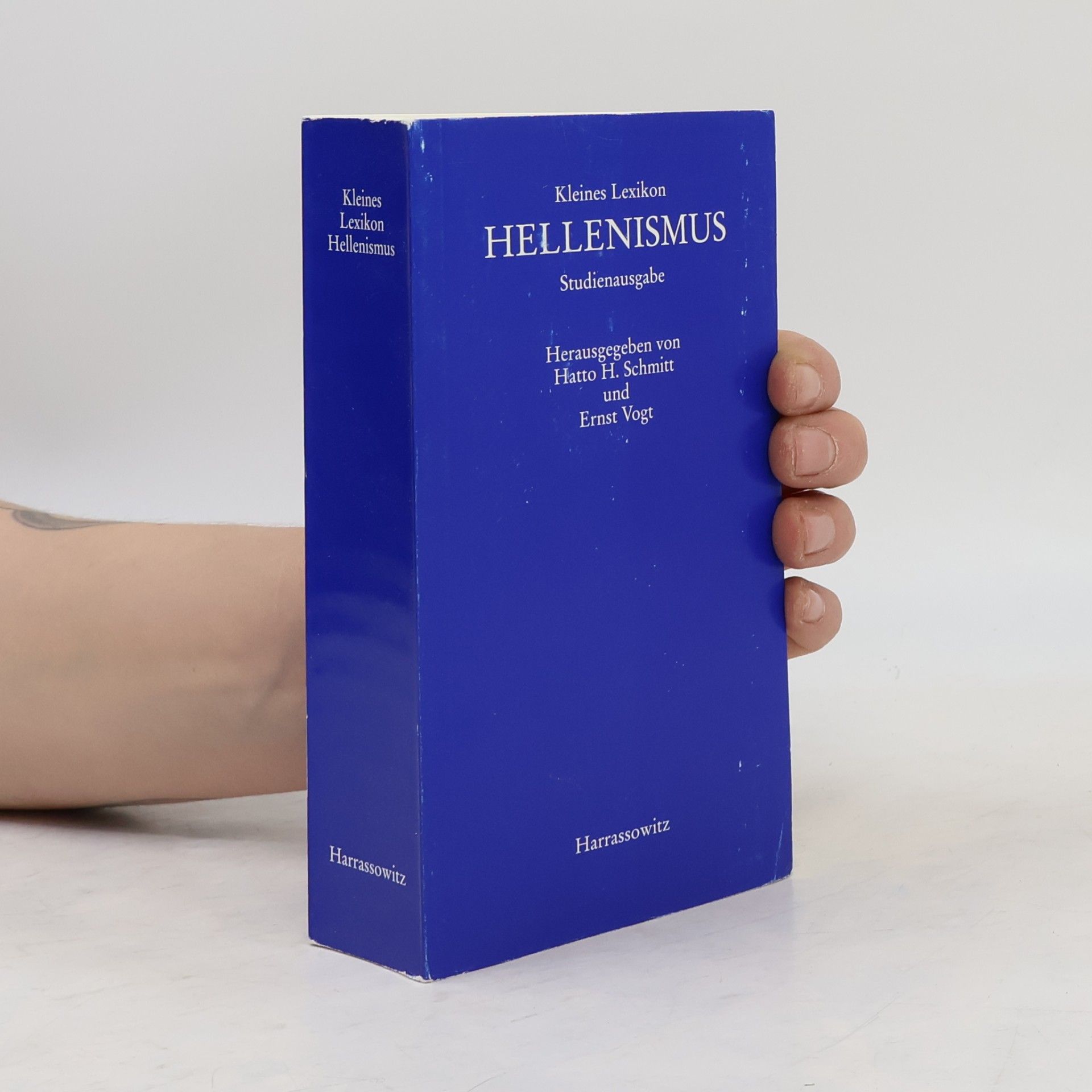 Hatto H. Schmitt Lexikon des Hellenismus - Studienausgabe