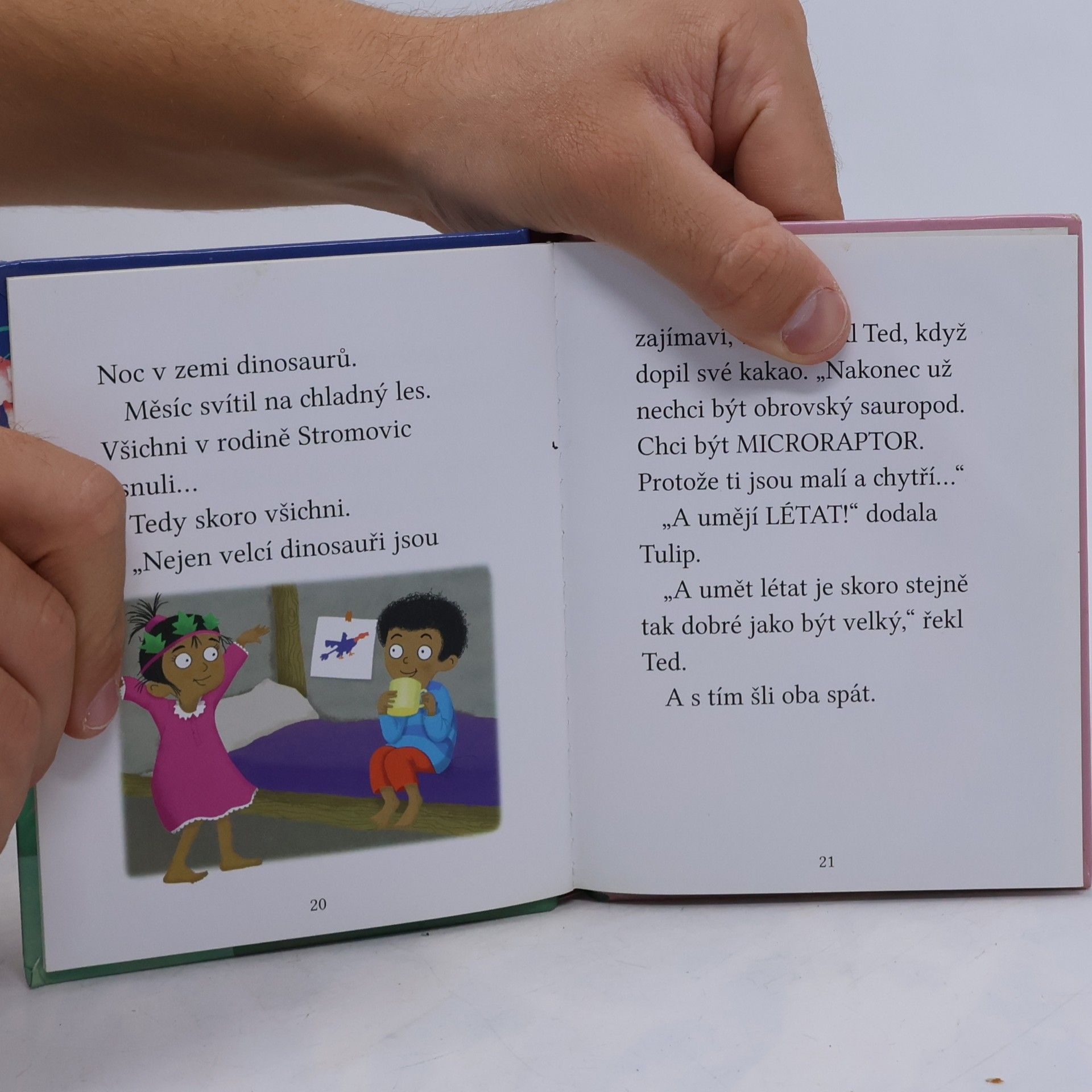 Cressida Cowell Dobrodružství Stromovic dvojčat: Dvojčata potkávají tajemného dinosaura
