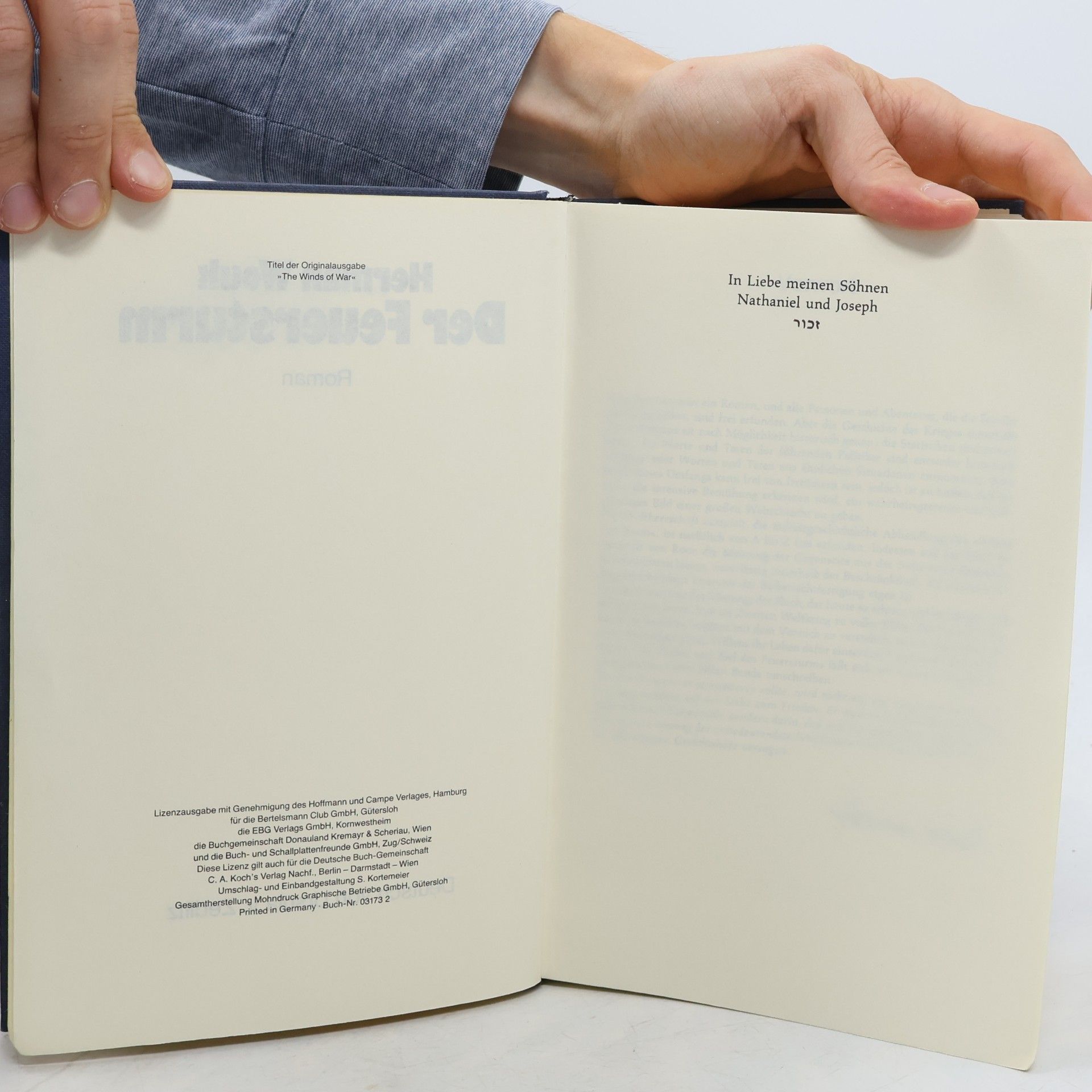 Herman Wouk Der Feuersturm