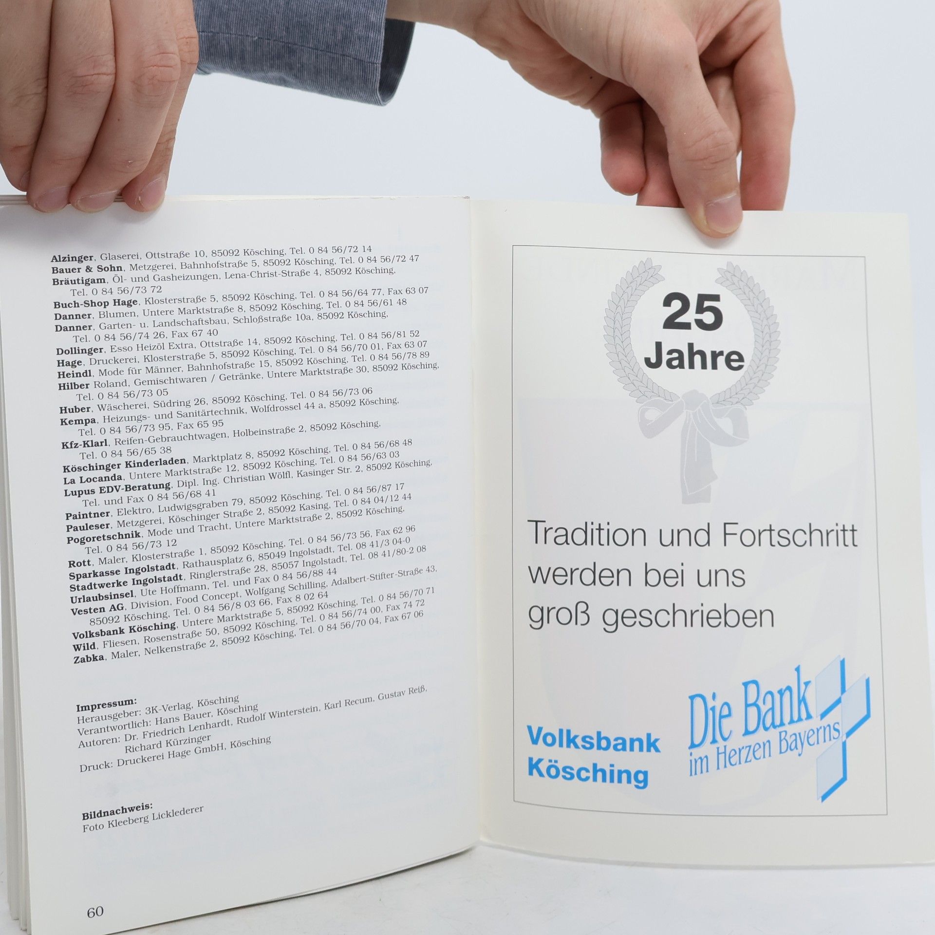 Dr. Friedrich Lenhardt Bürgerinformationen. Für die Marktgemeinde Kösching