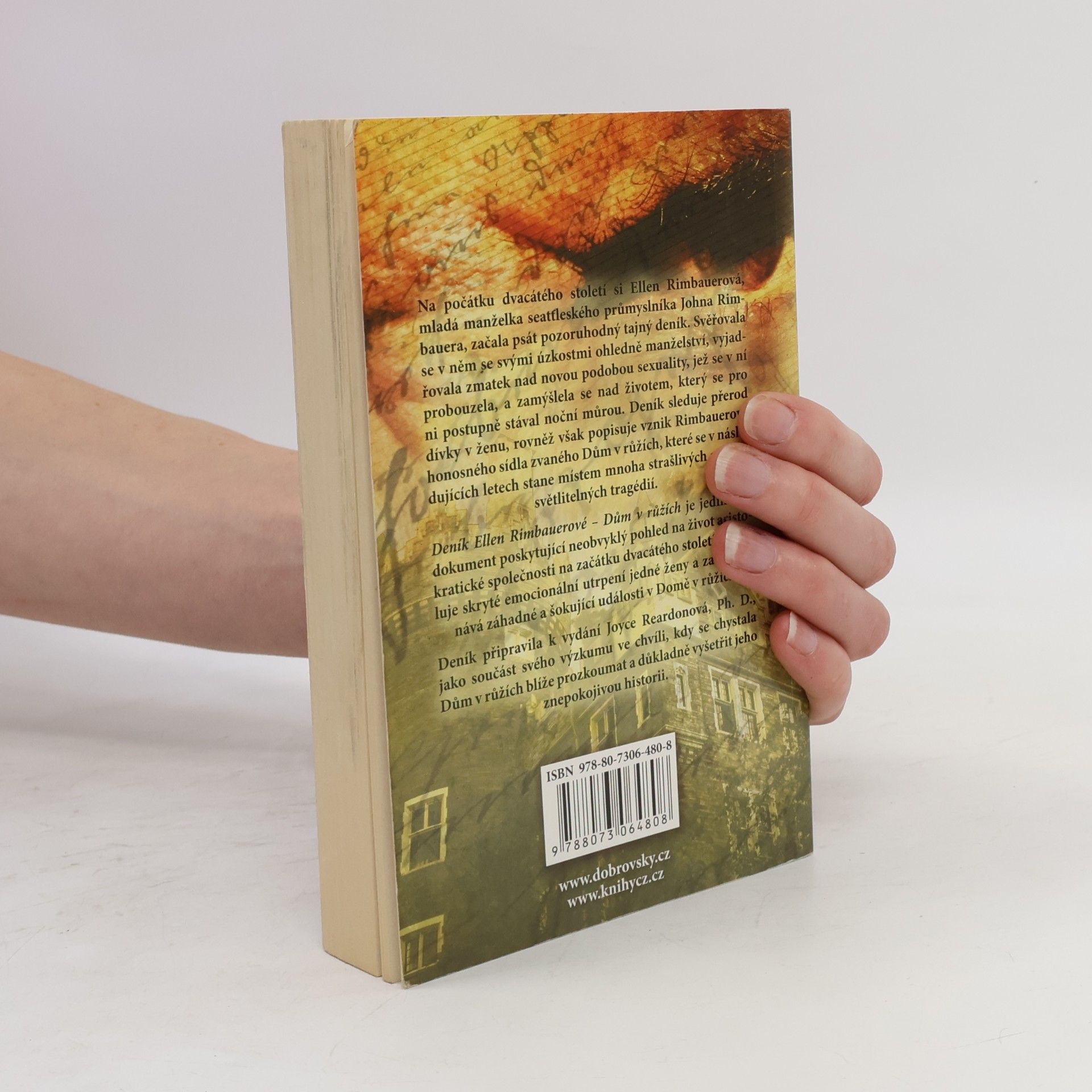 Ridley Pearson Deník Ellen Rimbauerové : Dům v růžích