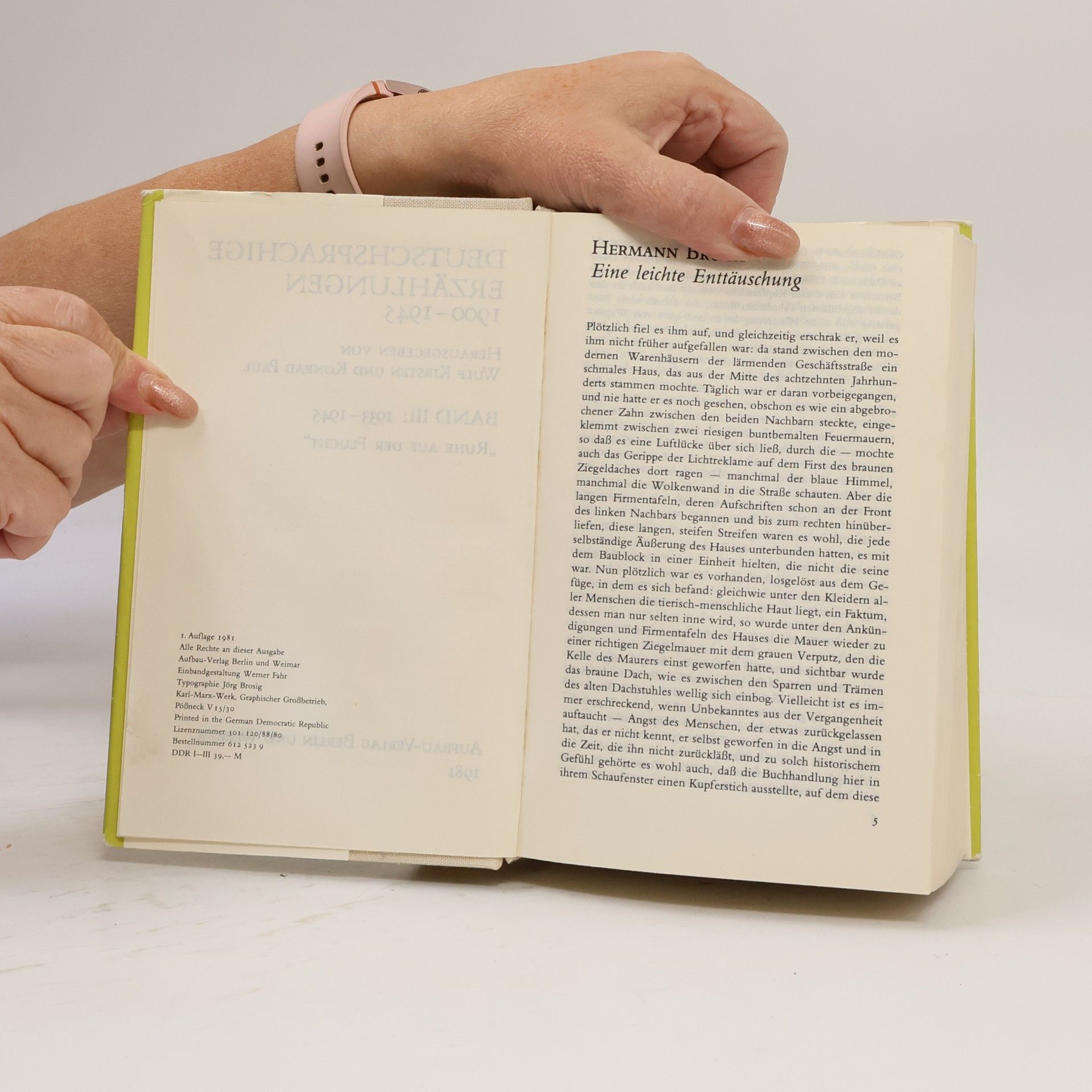 Various authors Deutschsprachige Erzählungen 1900-1945. Band 3