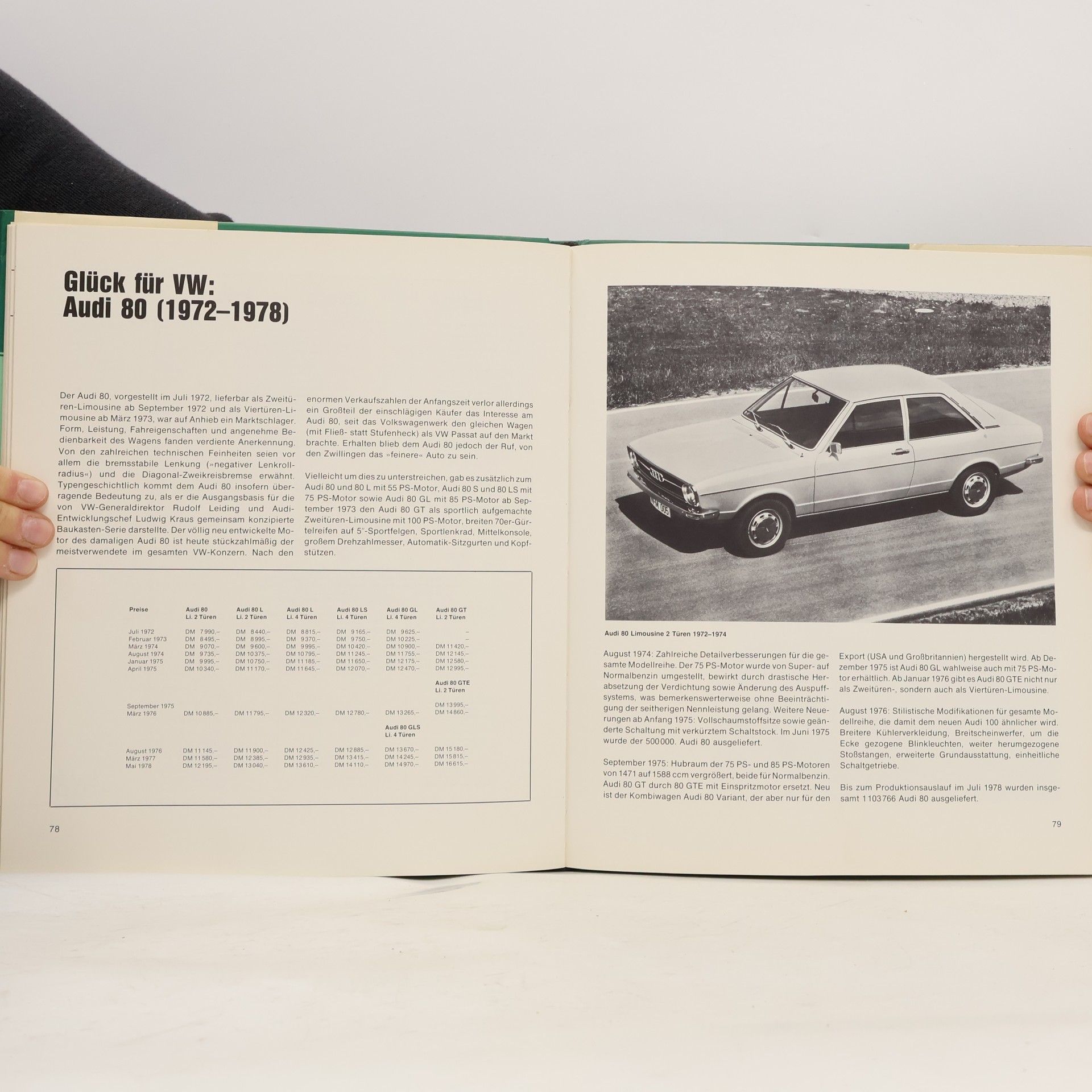 Werner Oswald Alle Audi-Automobile