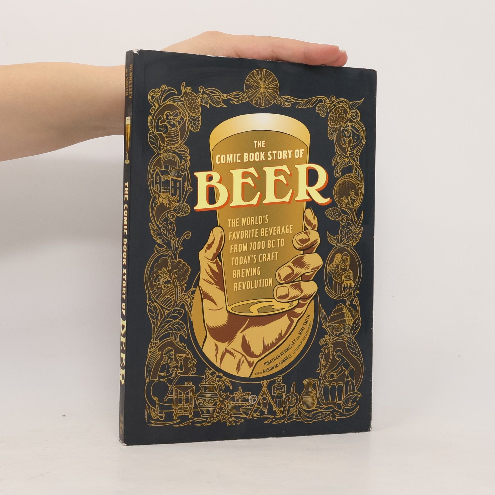 Aaron McConnell Comic Book Story of Beer