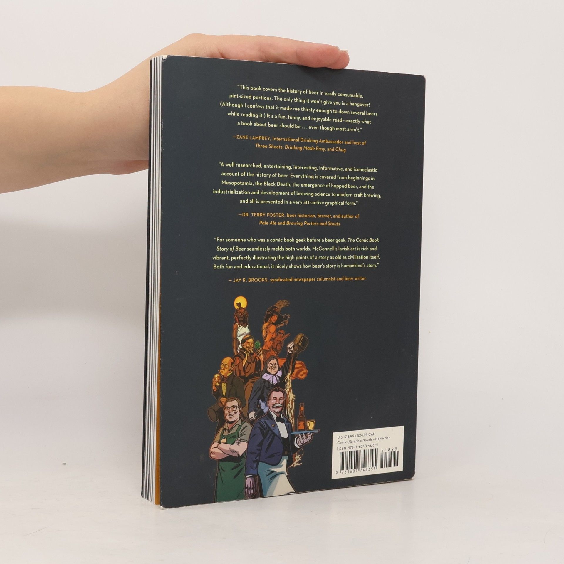 Jonathan Hennessey Comic Book Story of Beer