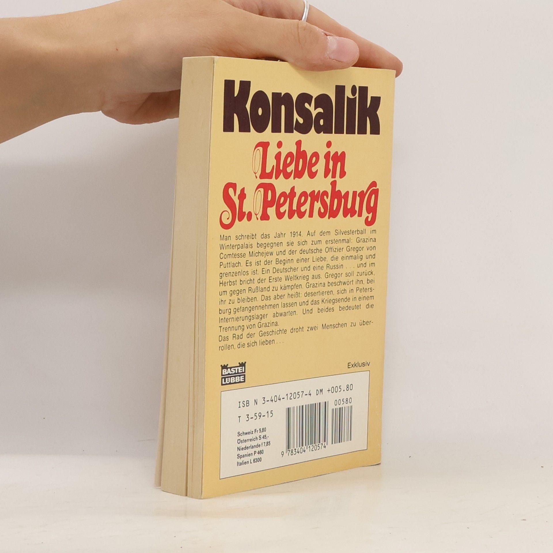 Heinz Günther Konsalik Lieben in St. Petersburg