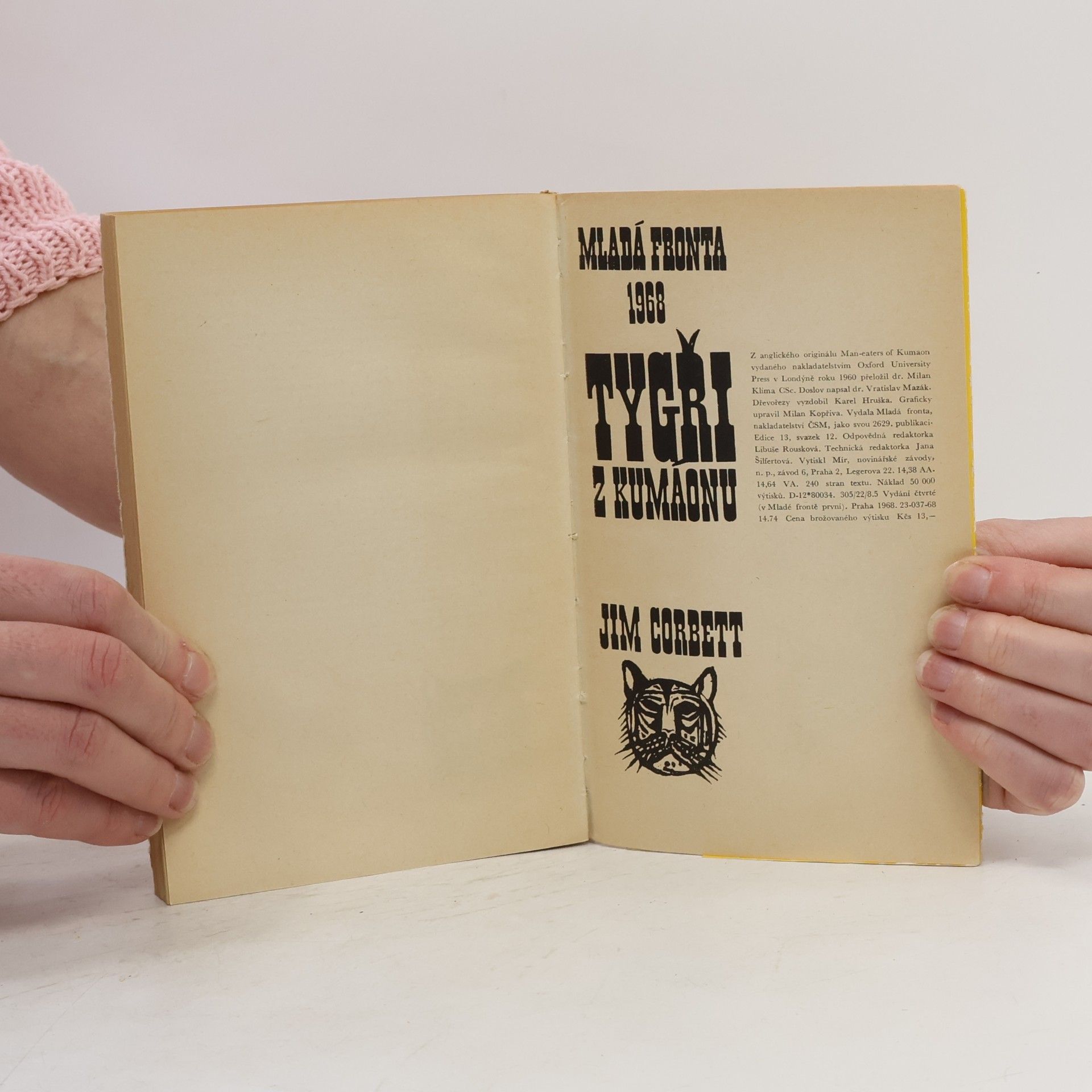 Jim Corbett Tygři z Kumáonu