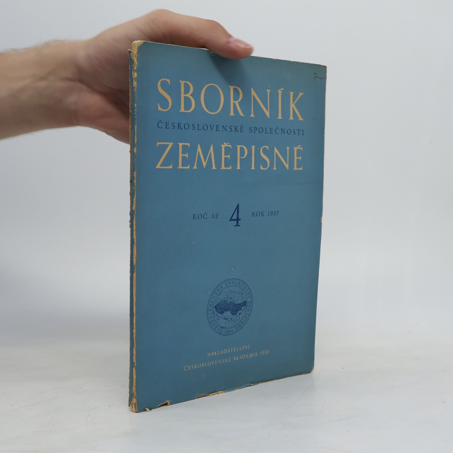 Collectif d'auteurs Sborník Československé společnosti zeměpisné LI/1946