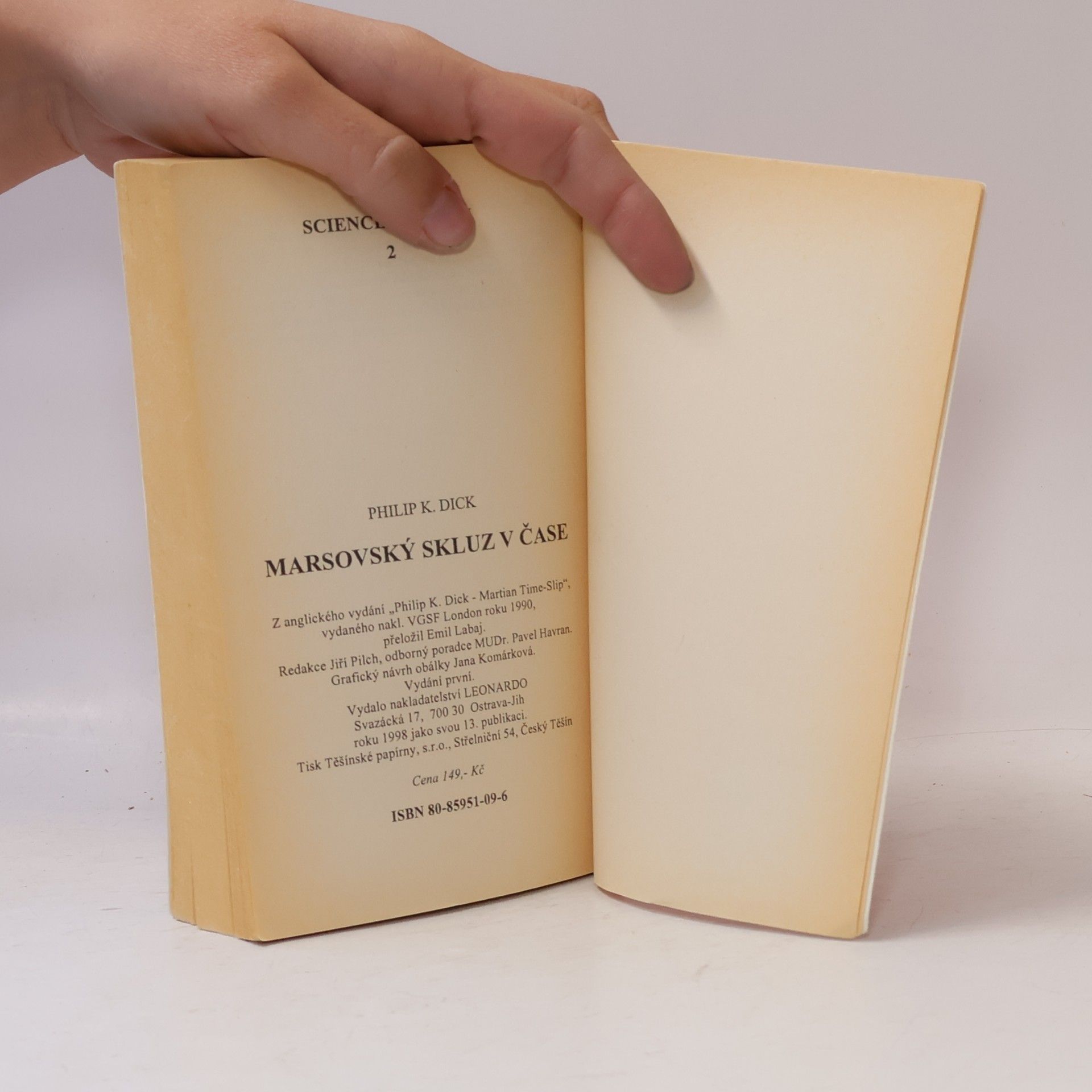 Philip Kindred Dick Marsovský skluz v čase