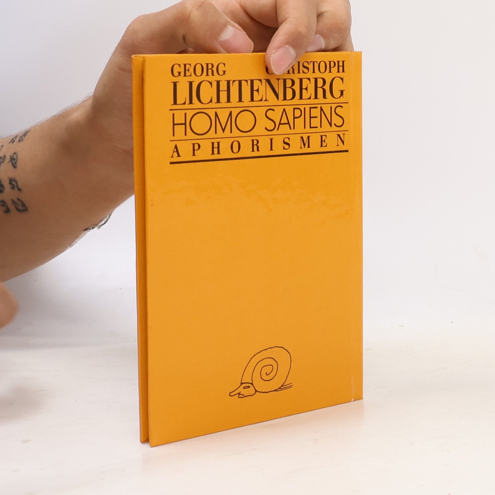 Georg Christoph Lichtenberg HOMO SAPIENS