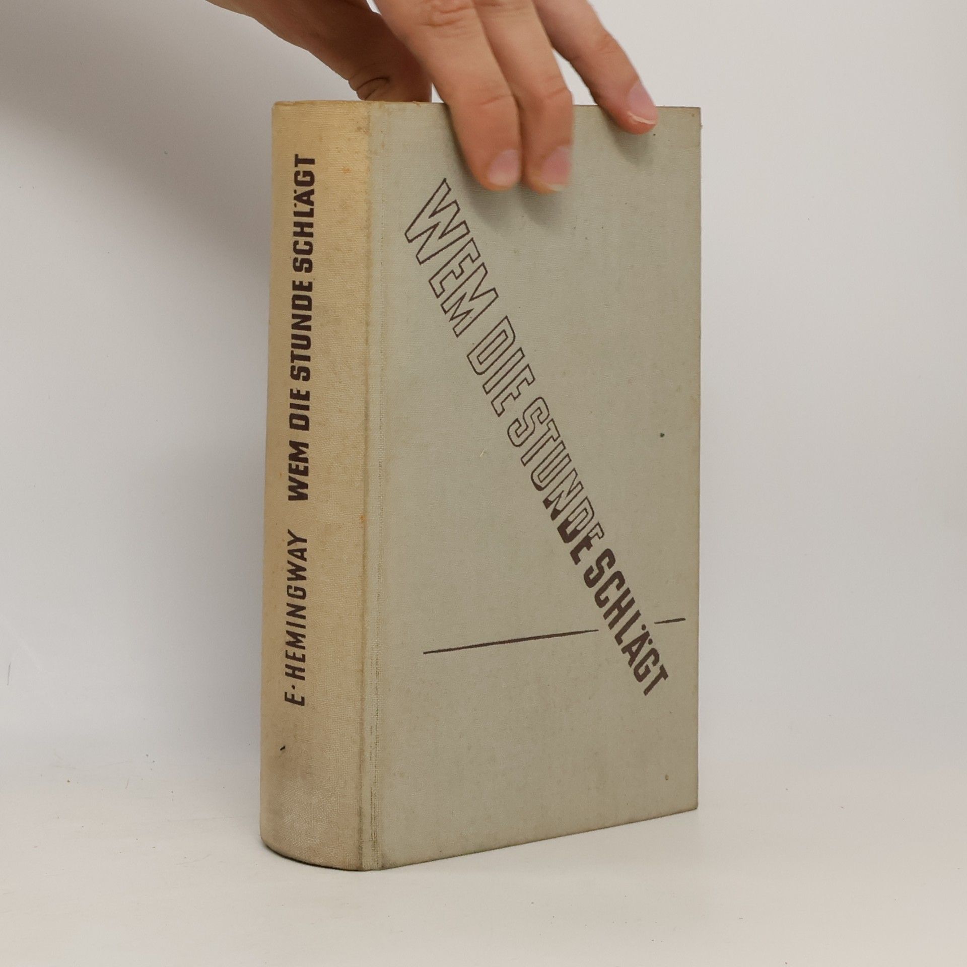 E. Hemingway Wem die Stunde schlägt