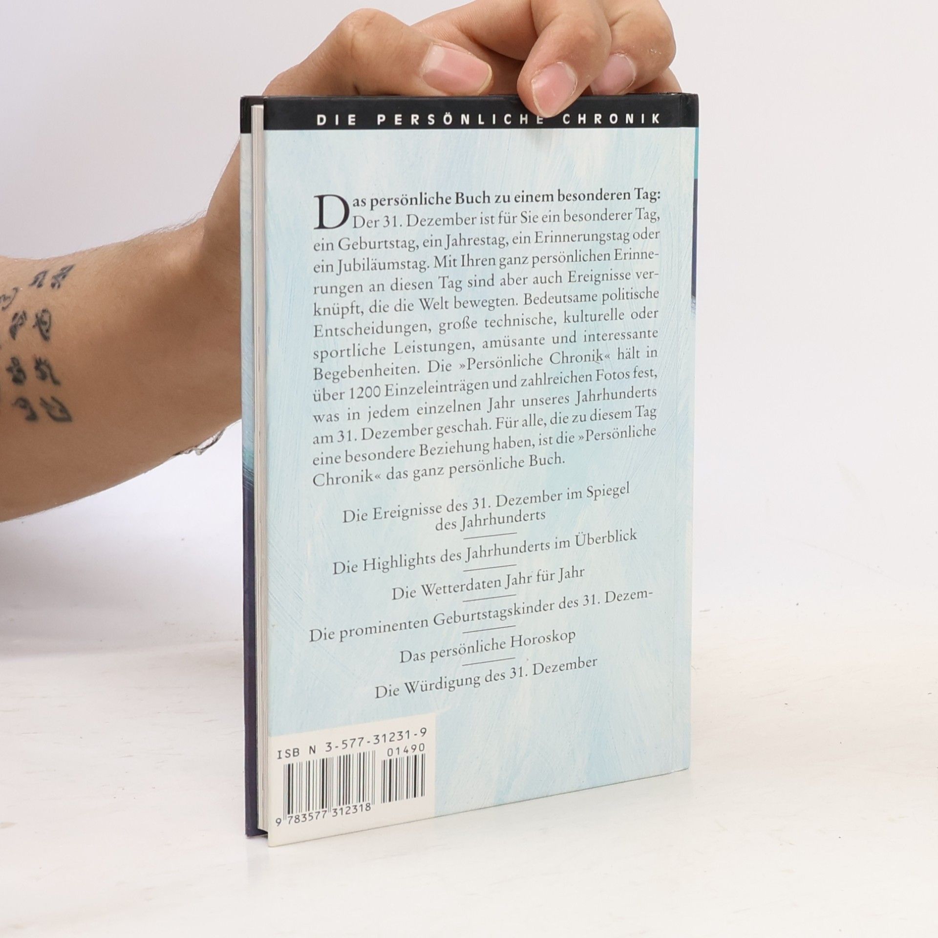 Die persönliche Chronik, in 366 Bdn., 31. Dezember