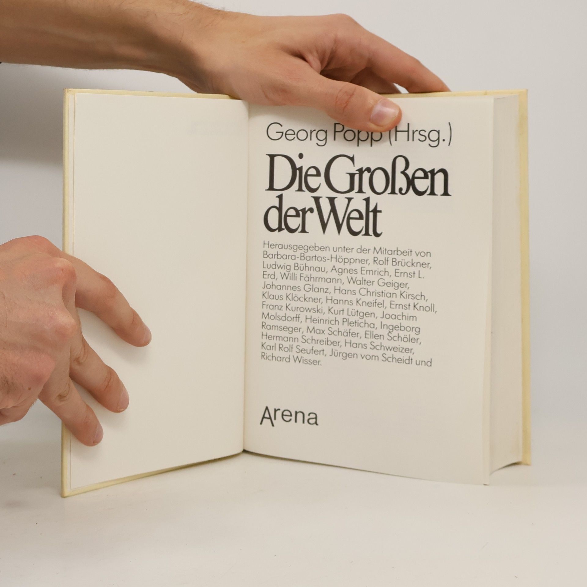 Georg Popp Die Großen der Welt