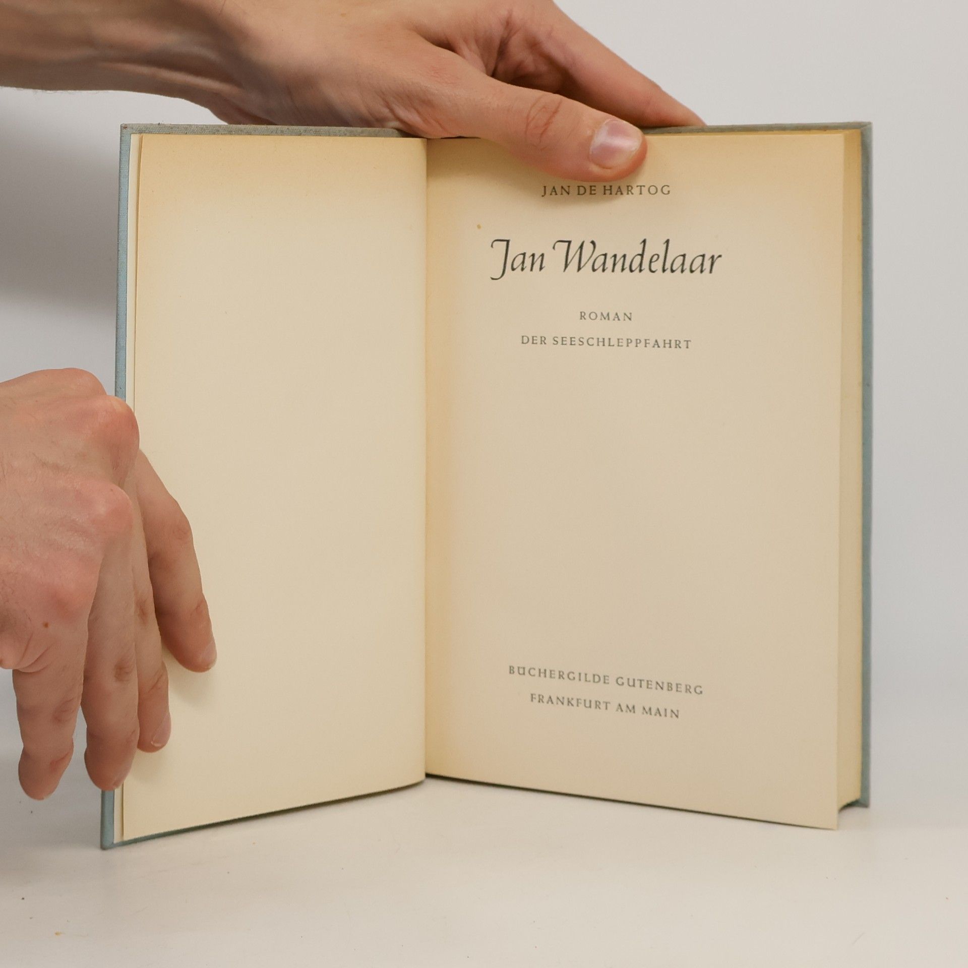 Jan de Hartog Jan Wandelaar