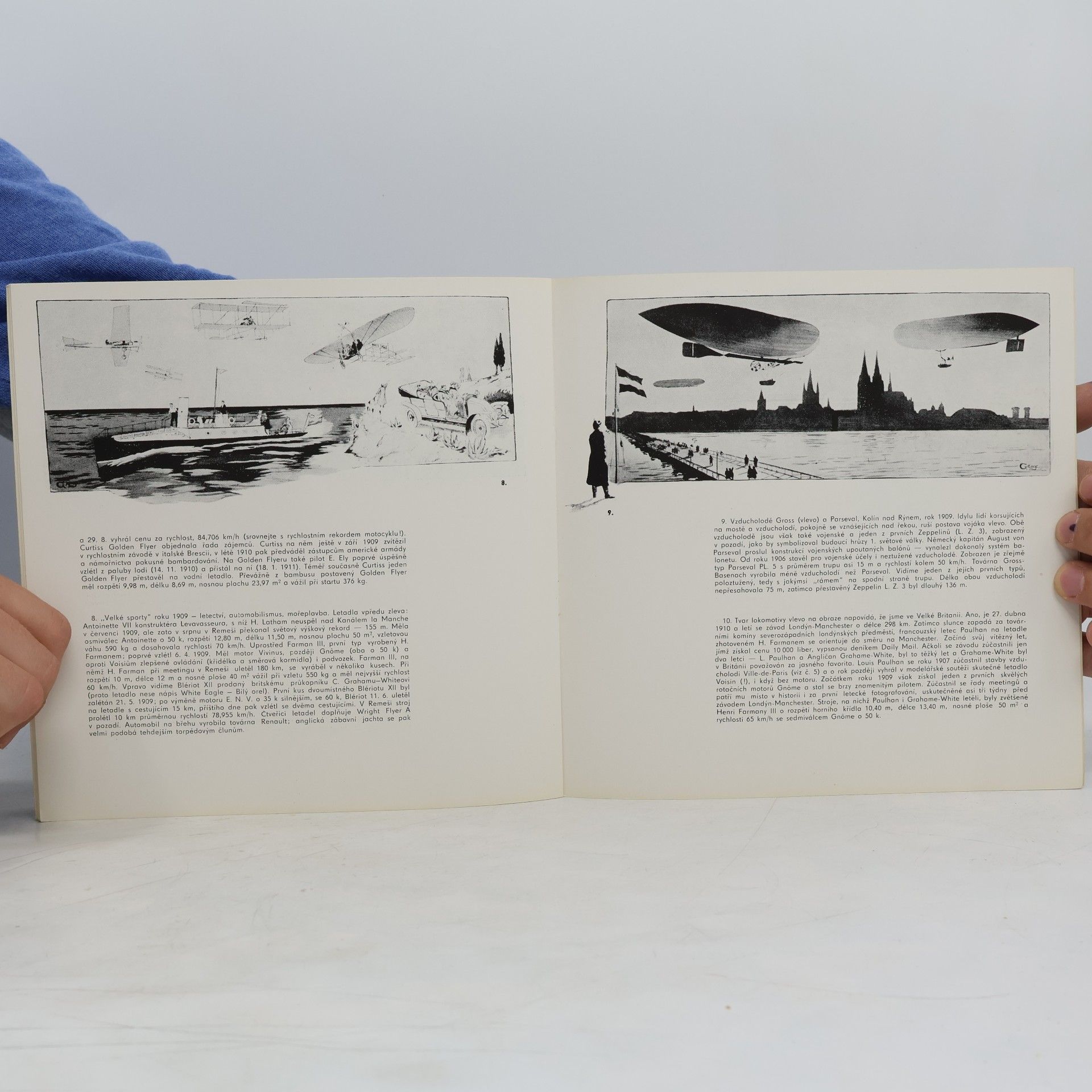 Kolektiv autorů Z počátků létajících strojů. Francouzské dobové litografie