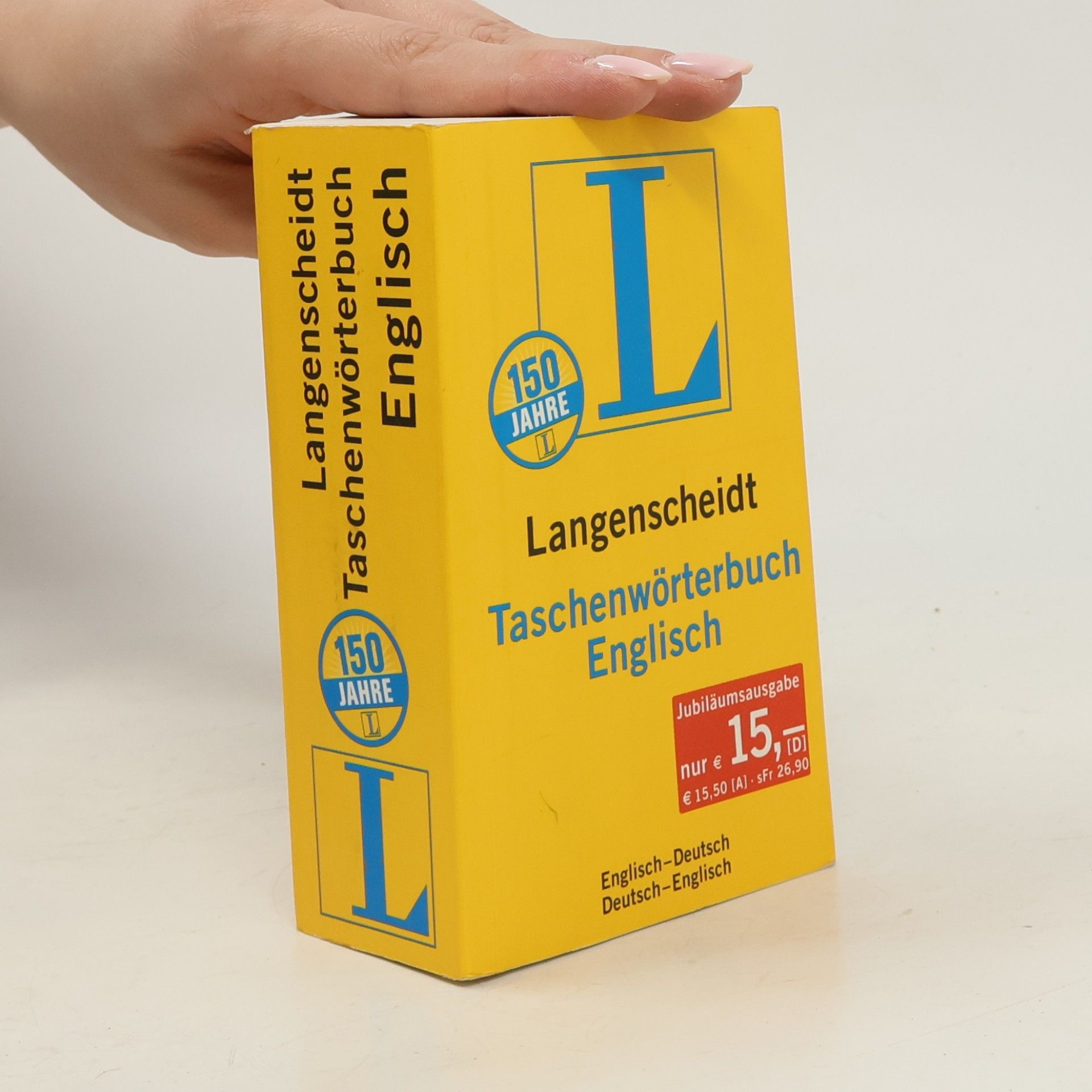 Kolektiv autorů Taschenwörterbuch Englisch. Langenscheidt. Sonderausgabe