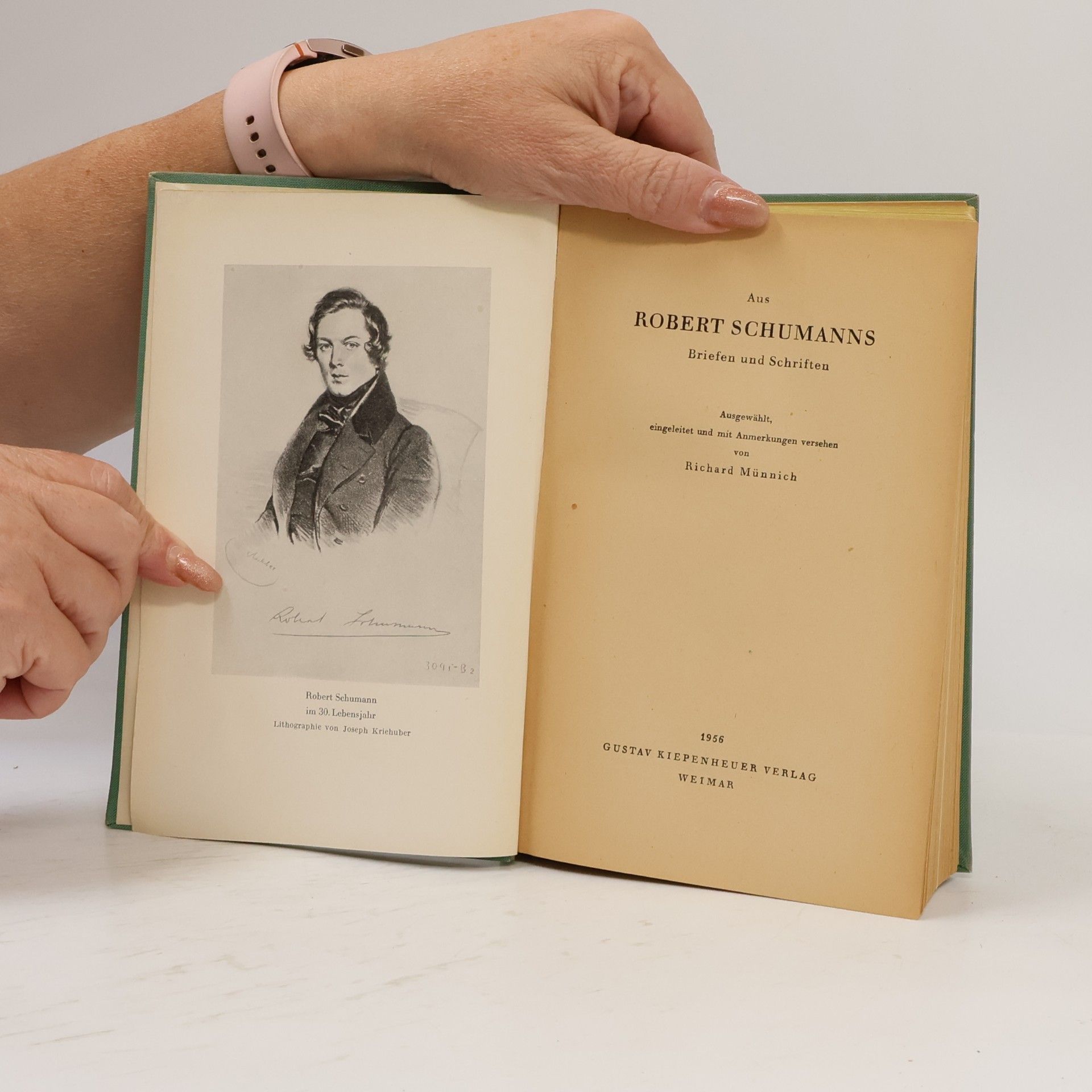 Richard Münnich Aus Robert Schumanns. Briefen und Schriften