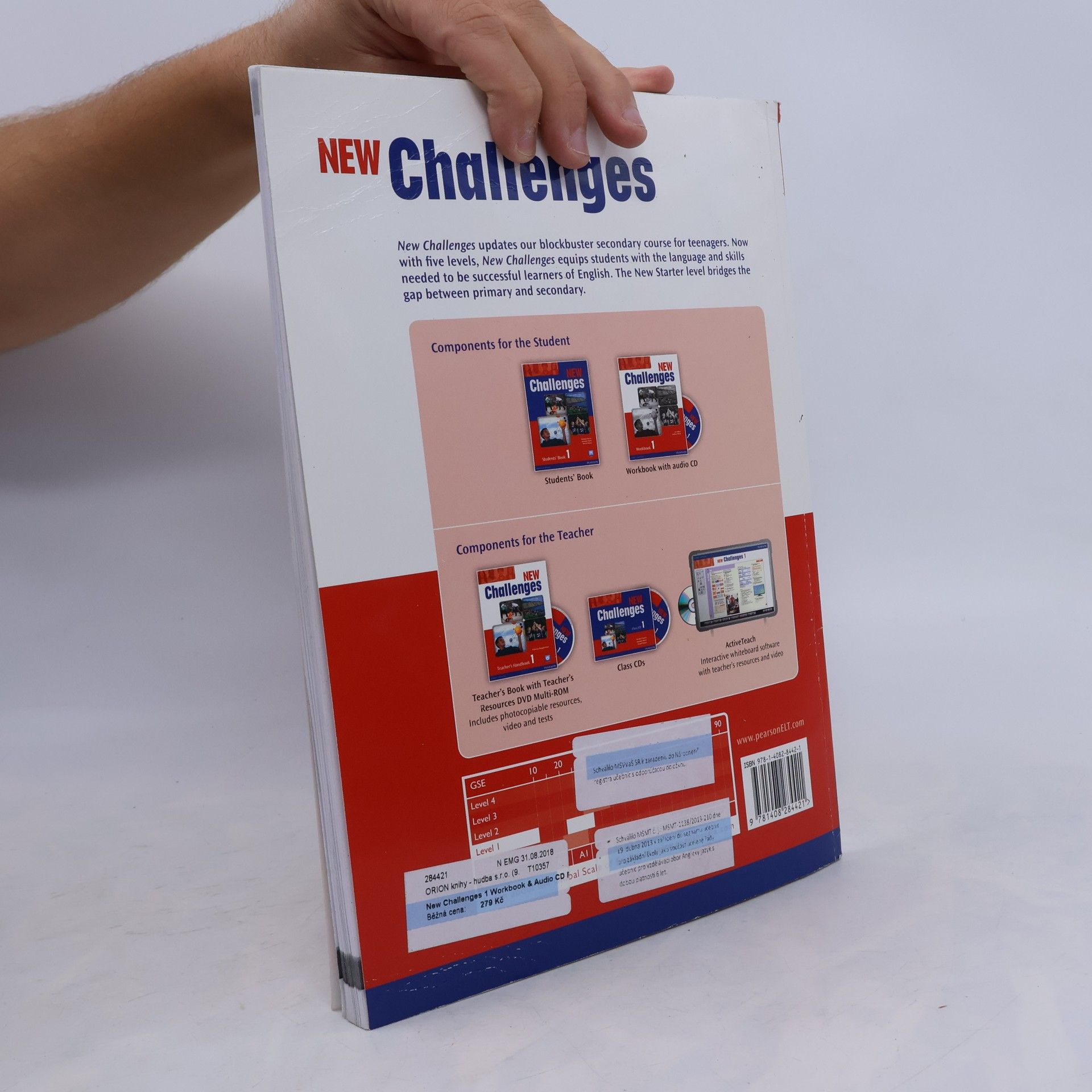 Amanda Maris New Challenges 1 Workbook & Audio CD Pack