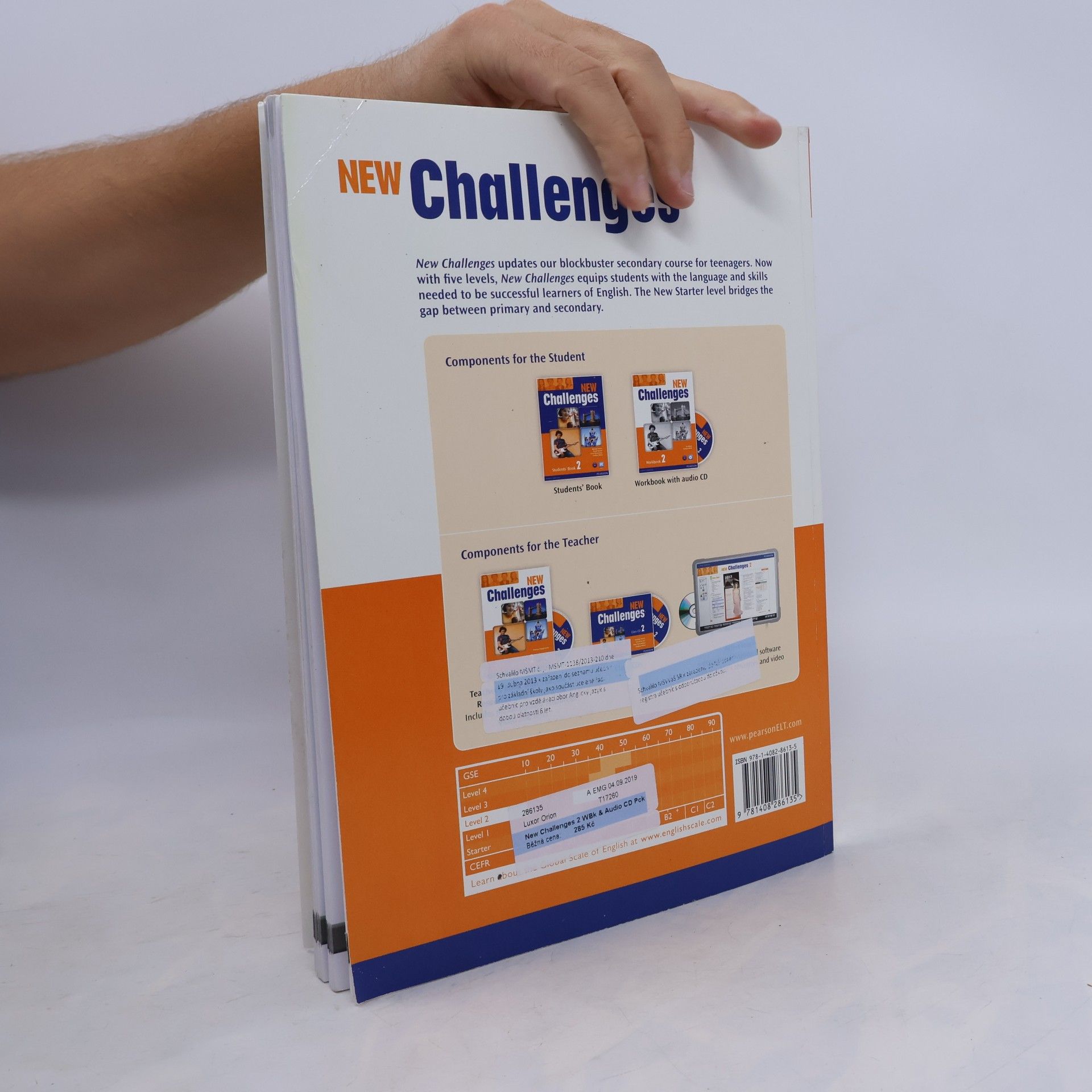 Liz Kilbey New Challenges 2 Workbook w/ Audio CD Pack