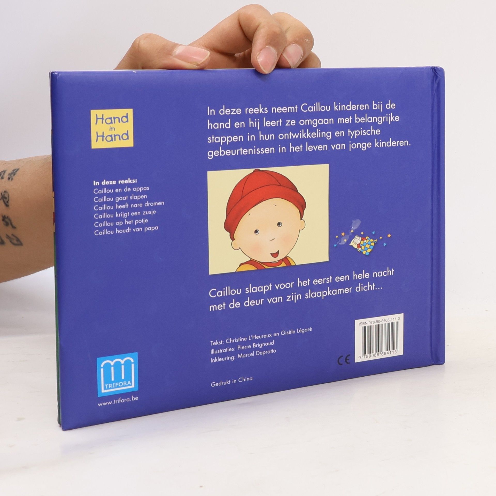 Christine L'Heureux Caillou gaat slapen