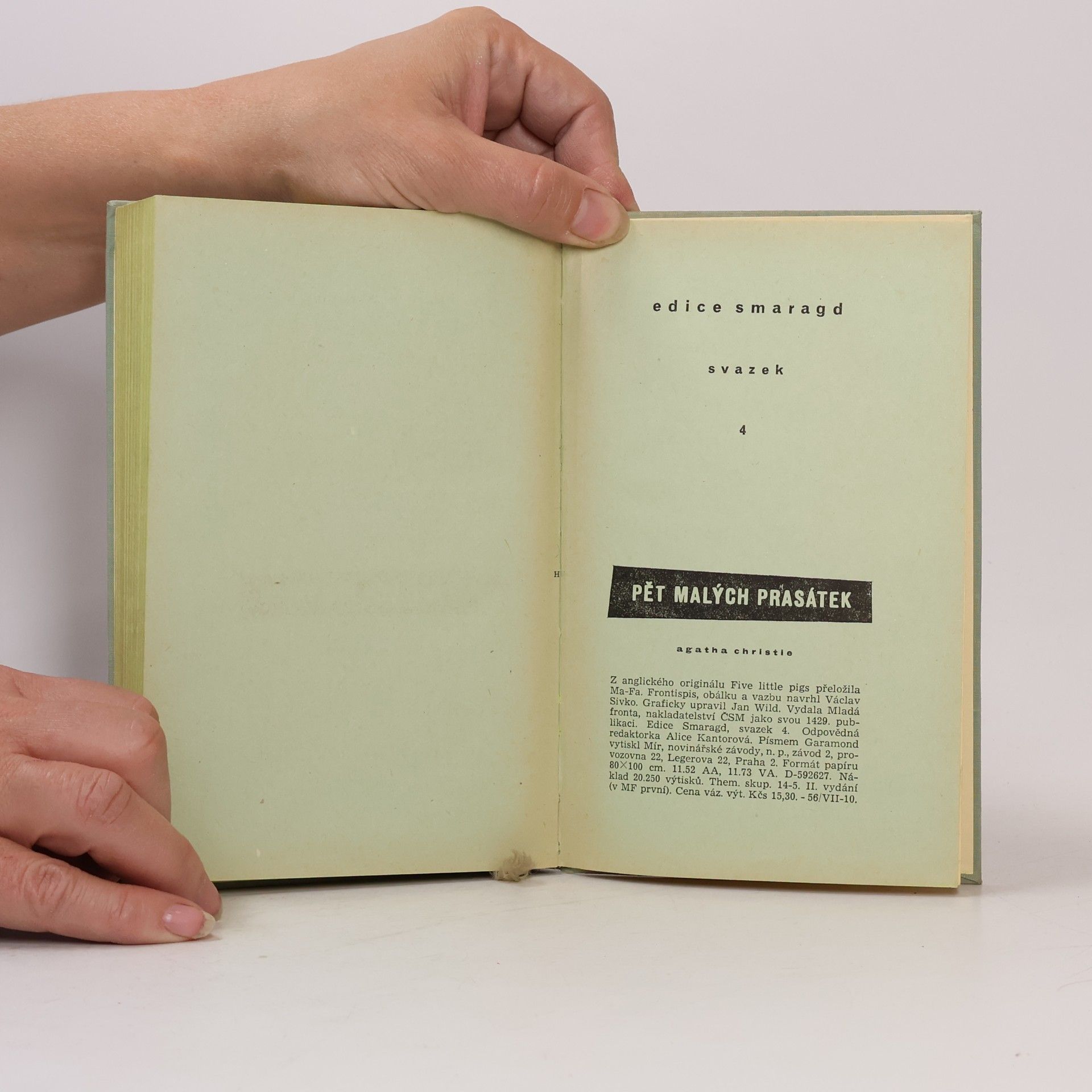 Agatha Christie Pět malých prasátek