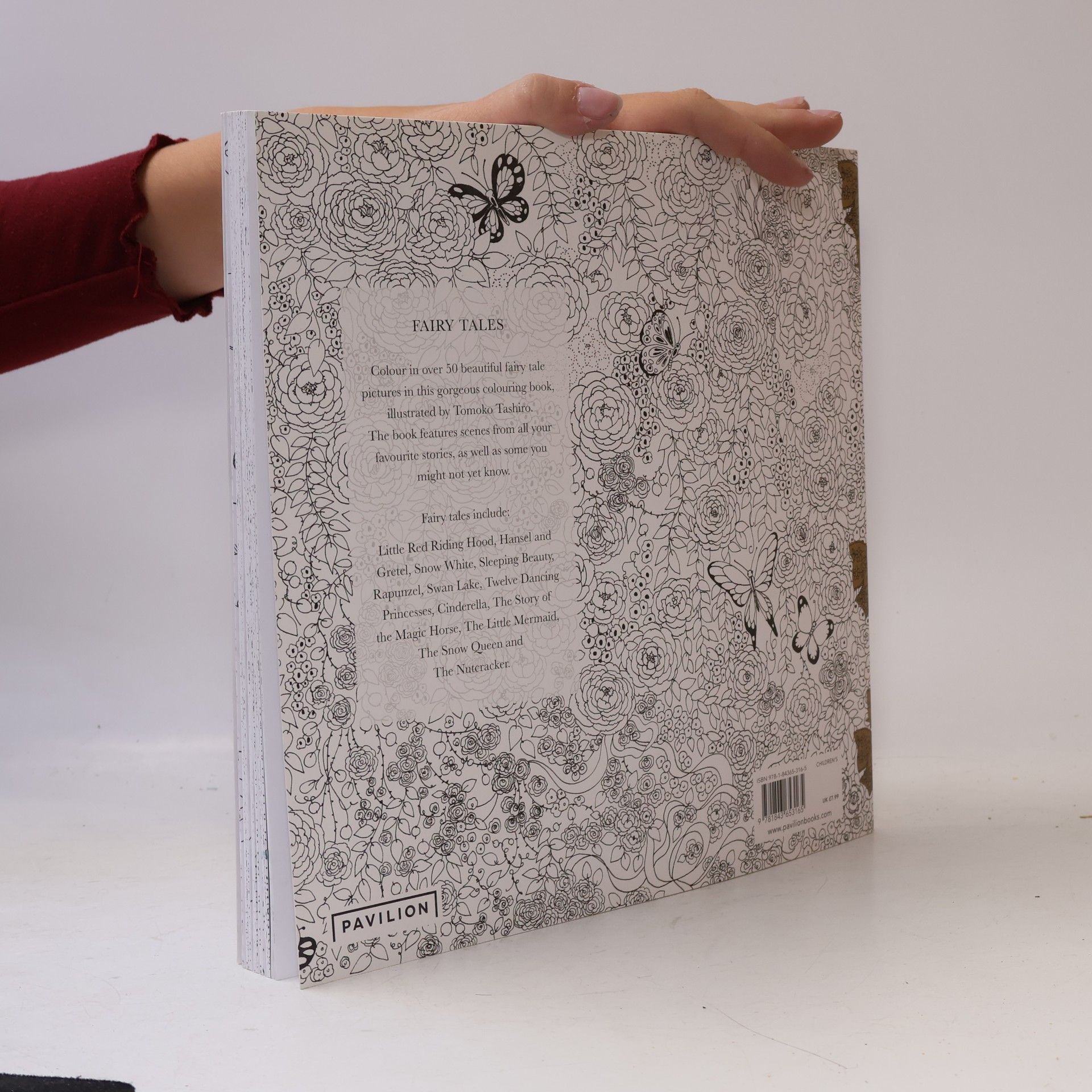 Tomoko Tashiro Fairy Tales Colouring Book