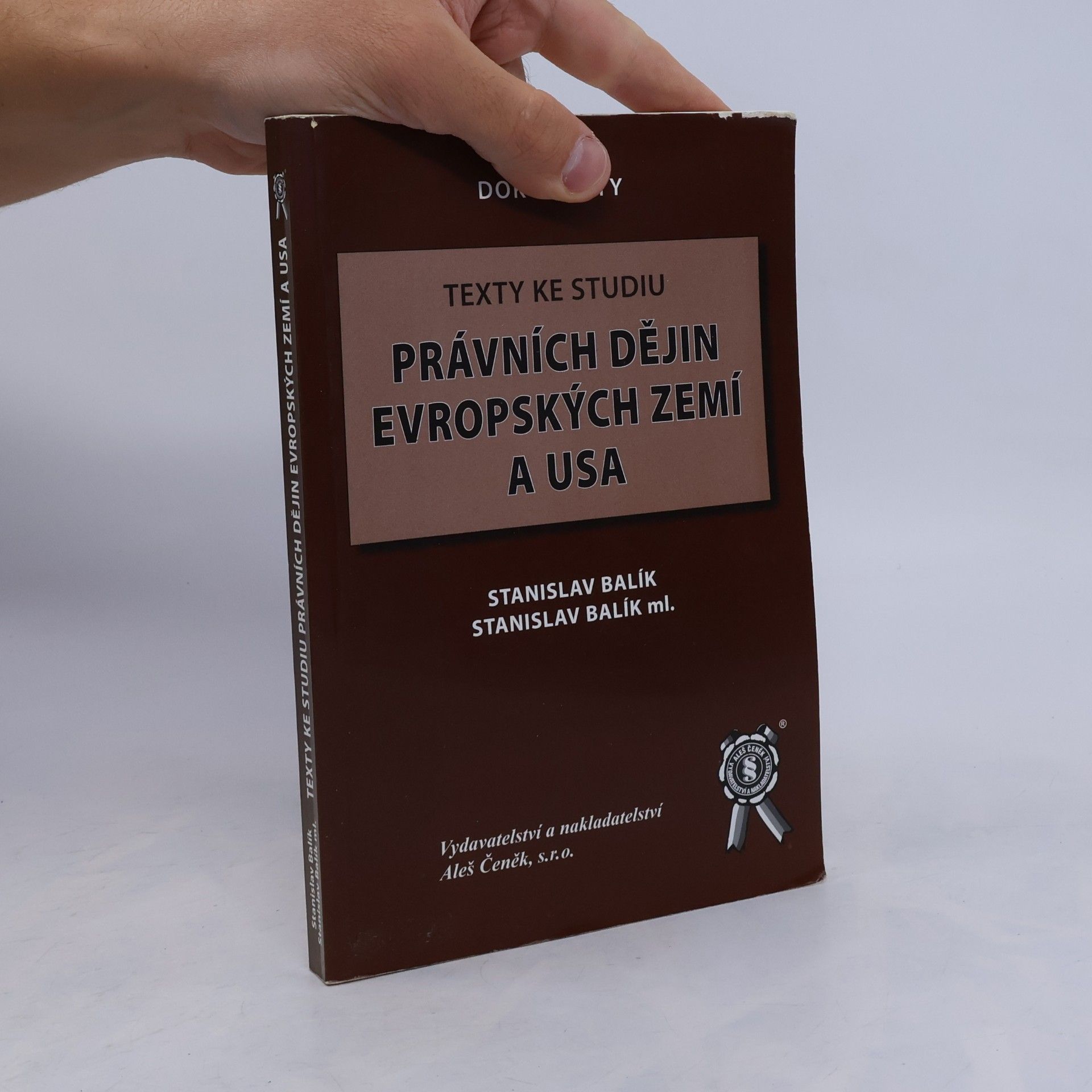 Texty ke studiu právních dějin evropských zemí a USA