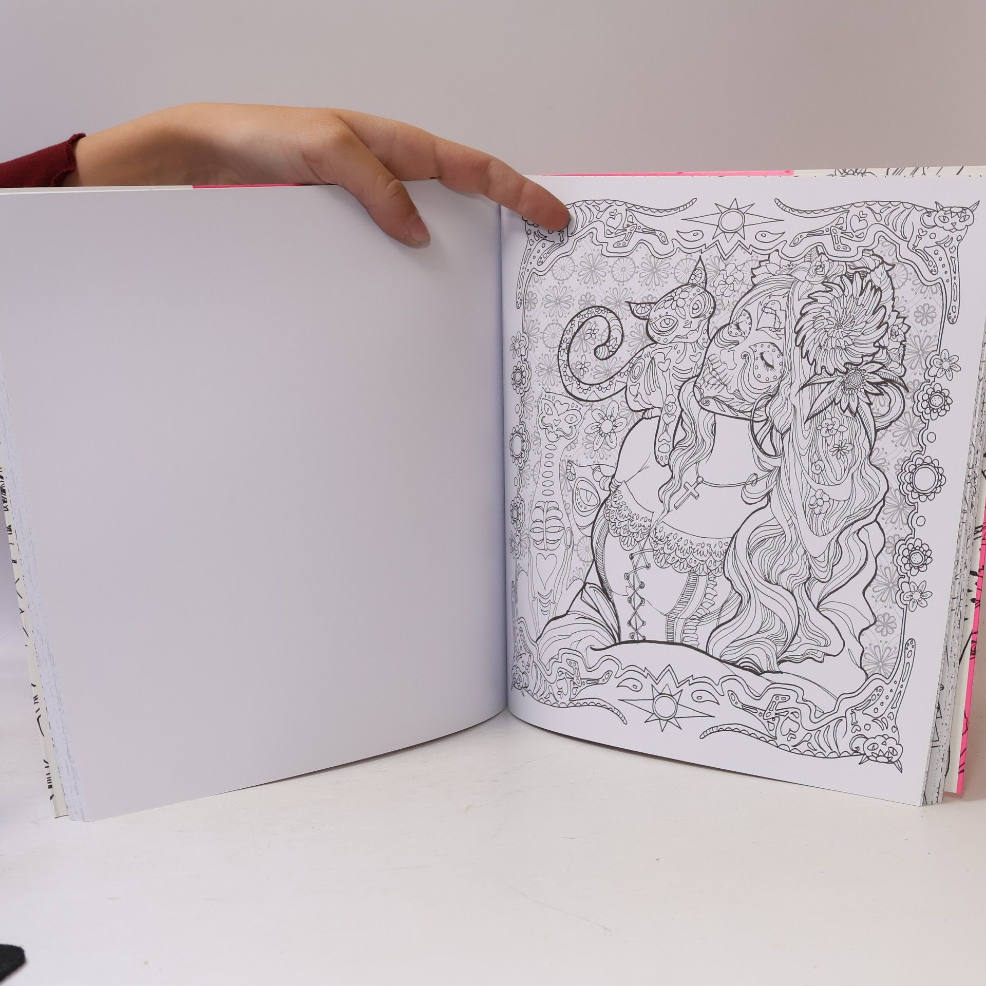 Andrea Piparo Day of the Dead Coloring Book