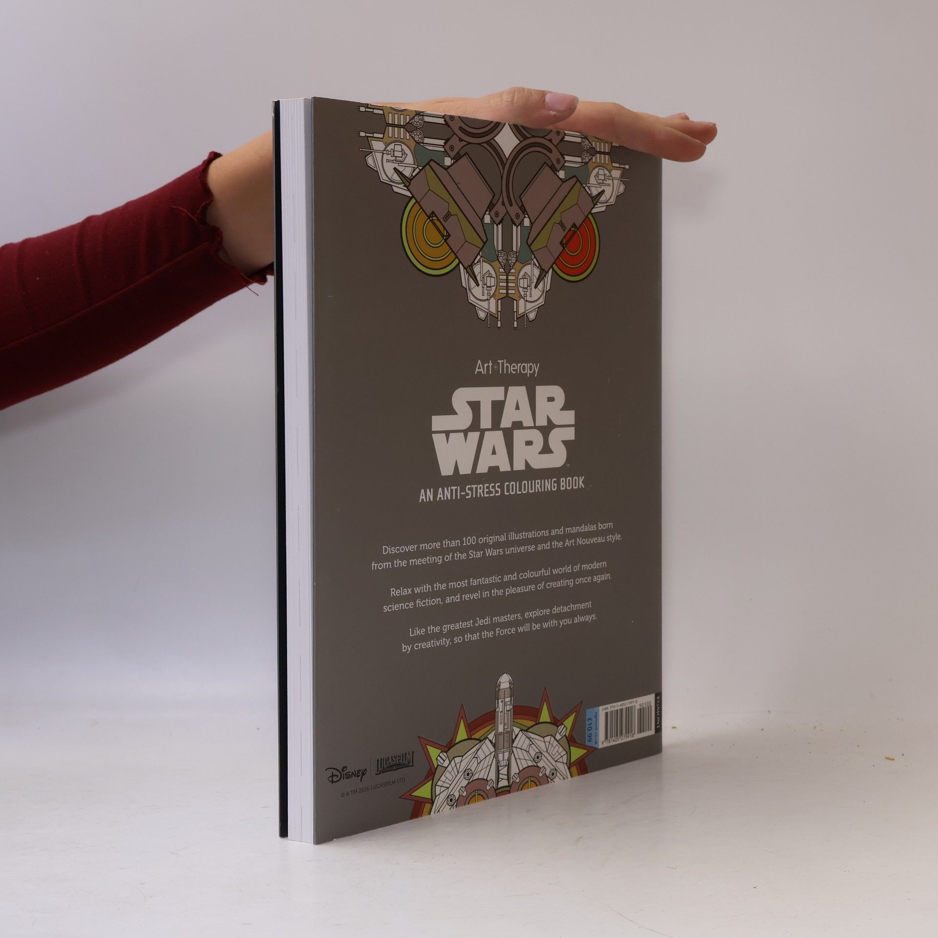 Catherine Saunier-Talec Star Wars. An Anti-stress Colouring Book.