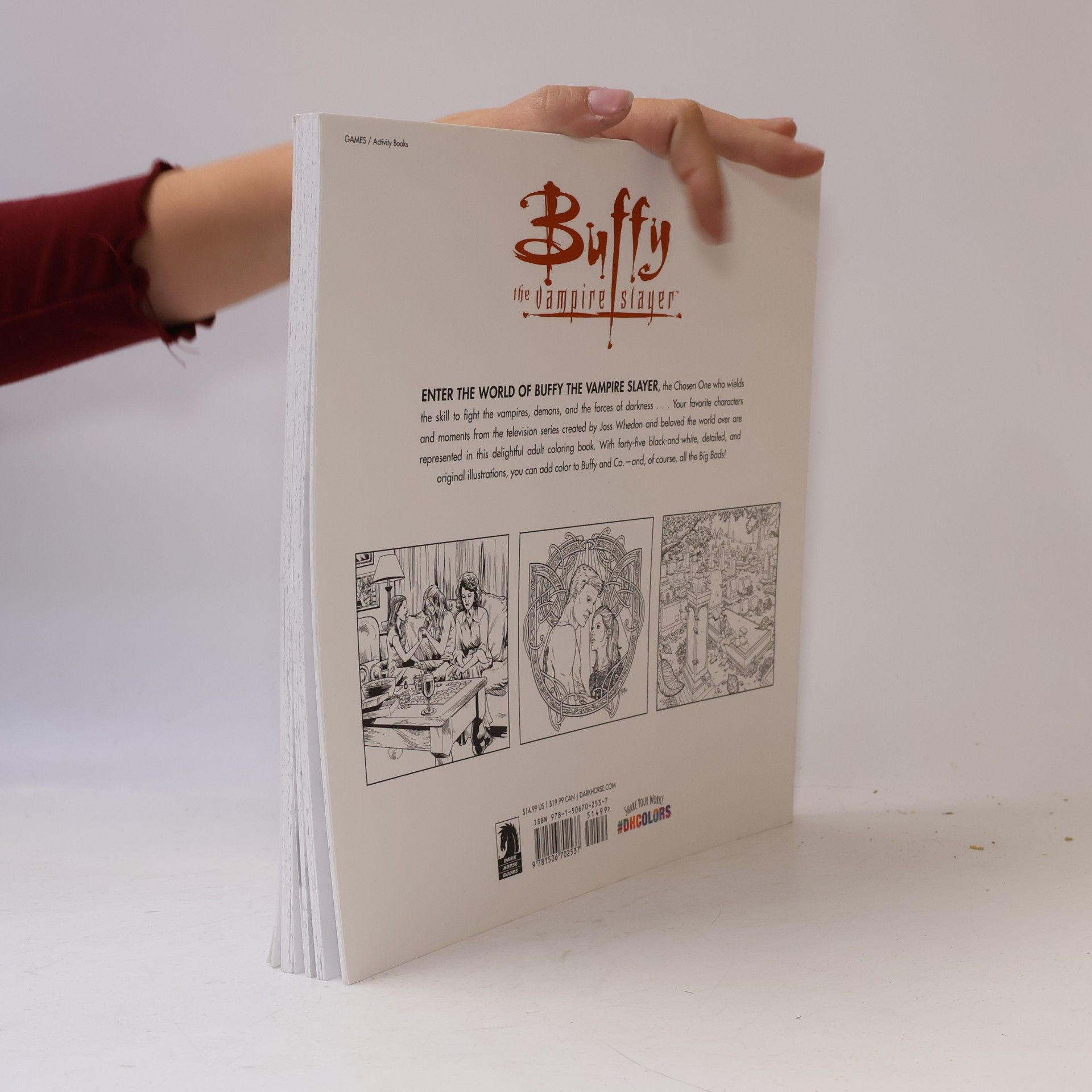 Georges Jeanty Buffy the Vampire Slayer Adult Coloring Book