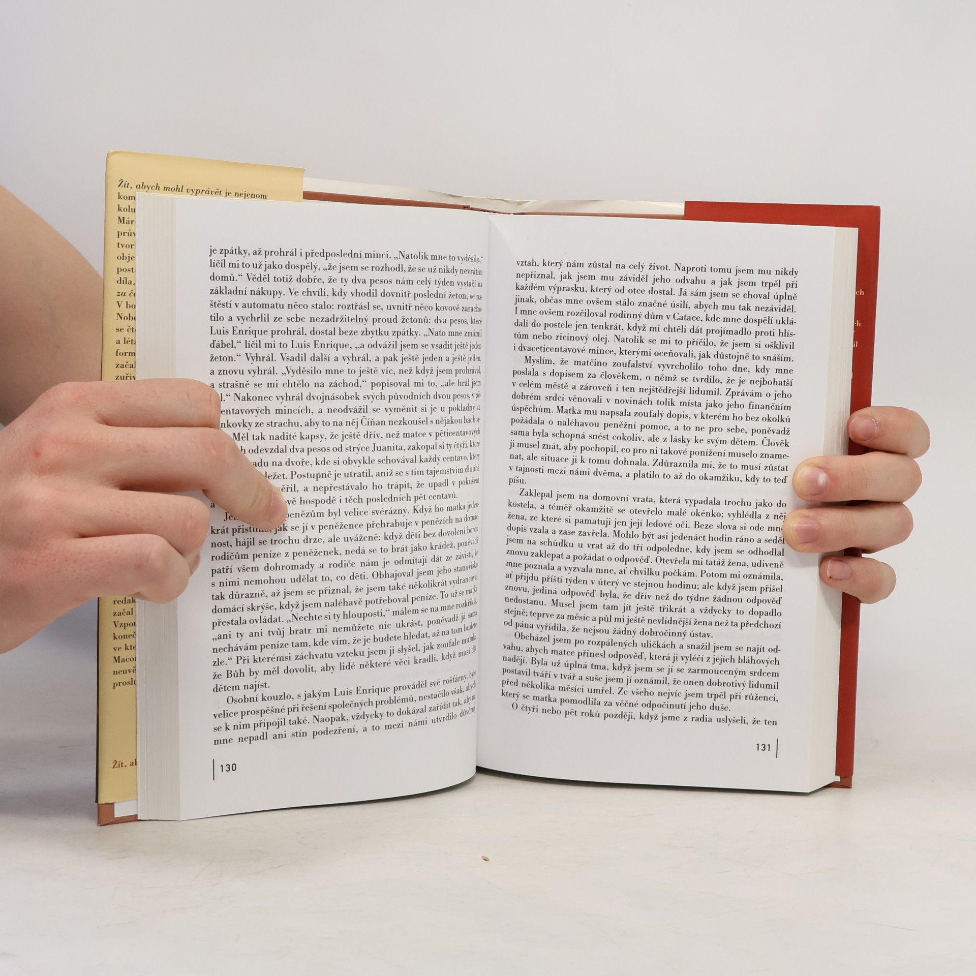 Gabriel García Márquez Žít, abych mohl vyprávět