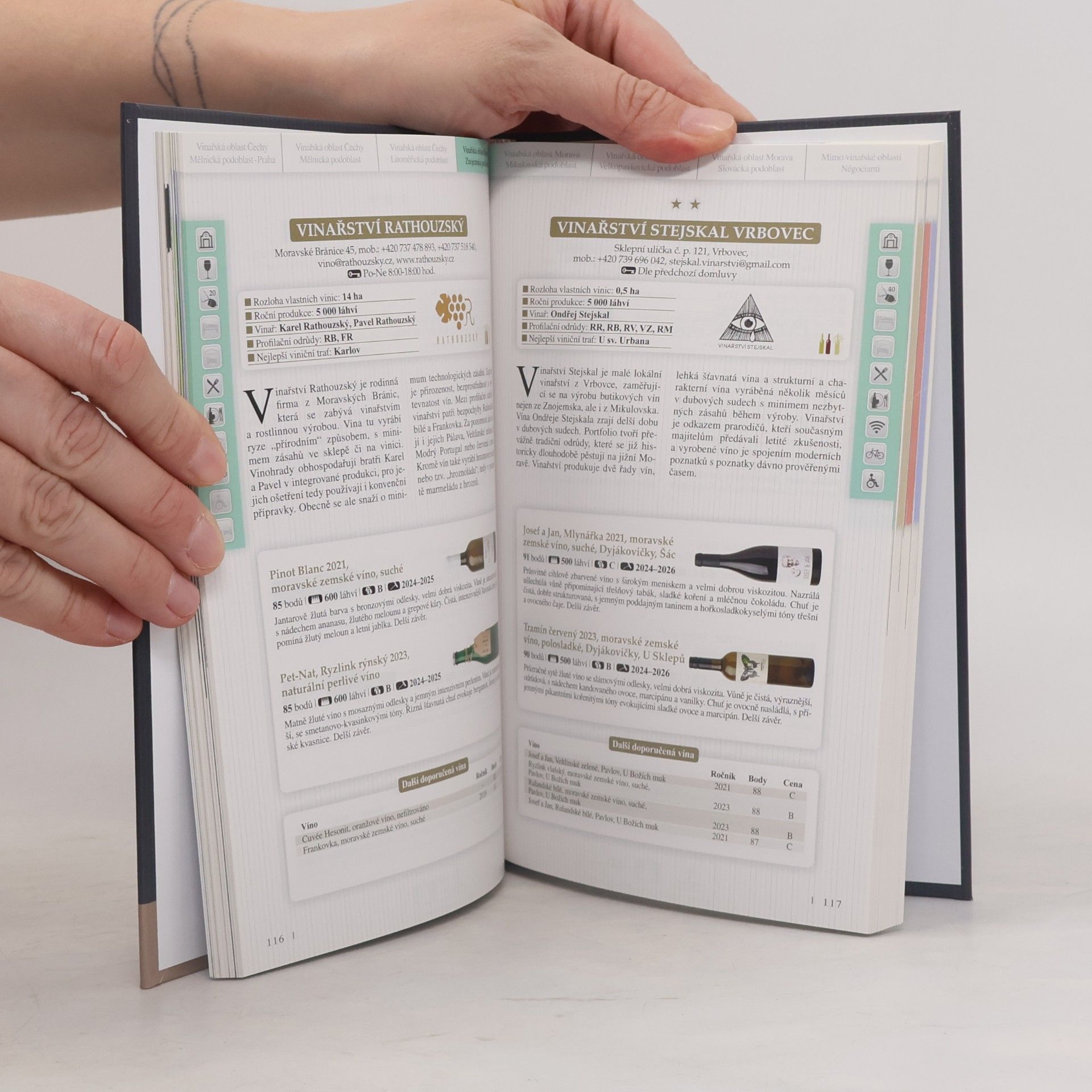 Various authors Nejlepší vína České republiky