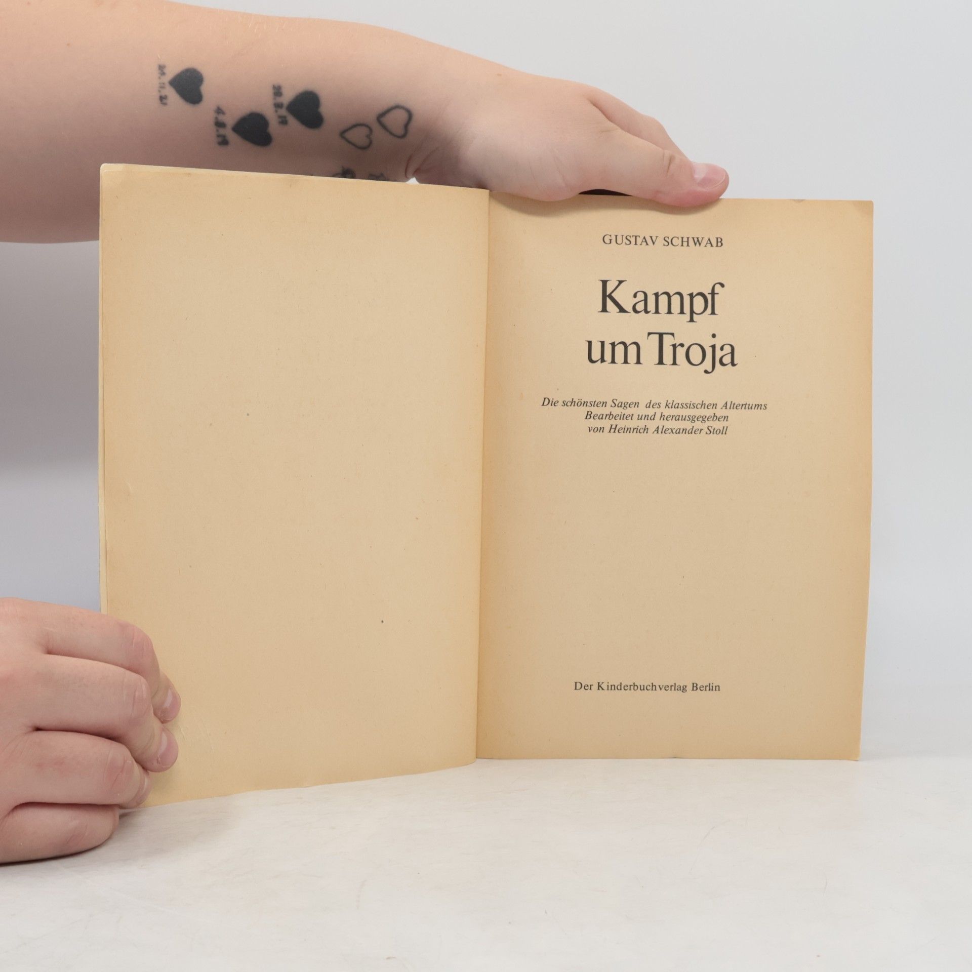 Gustav Schwab Kampf um Troja