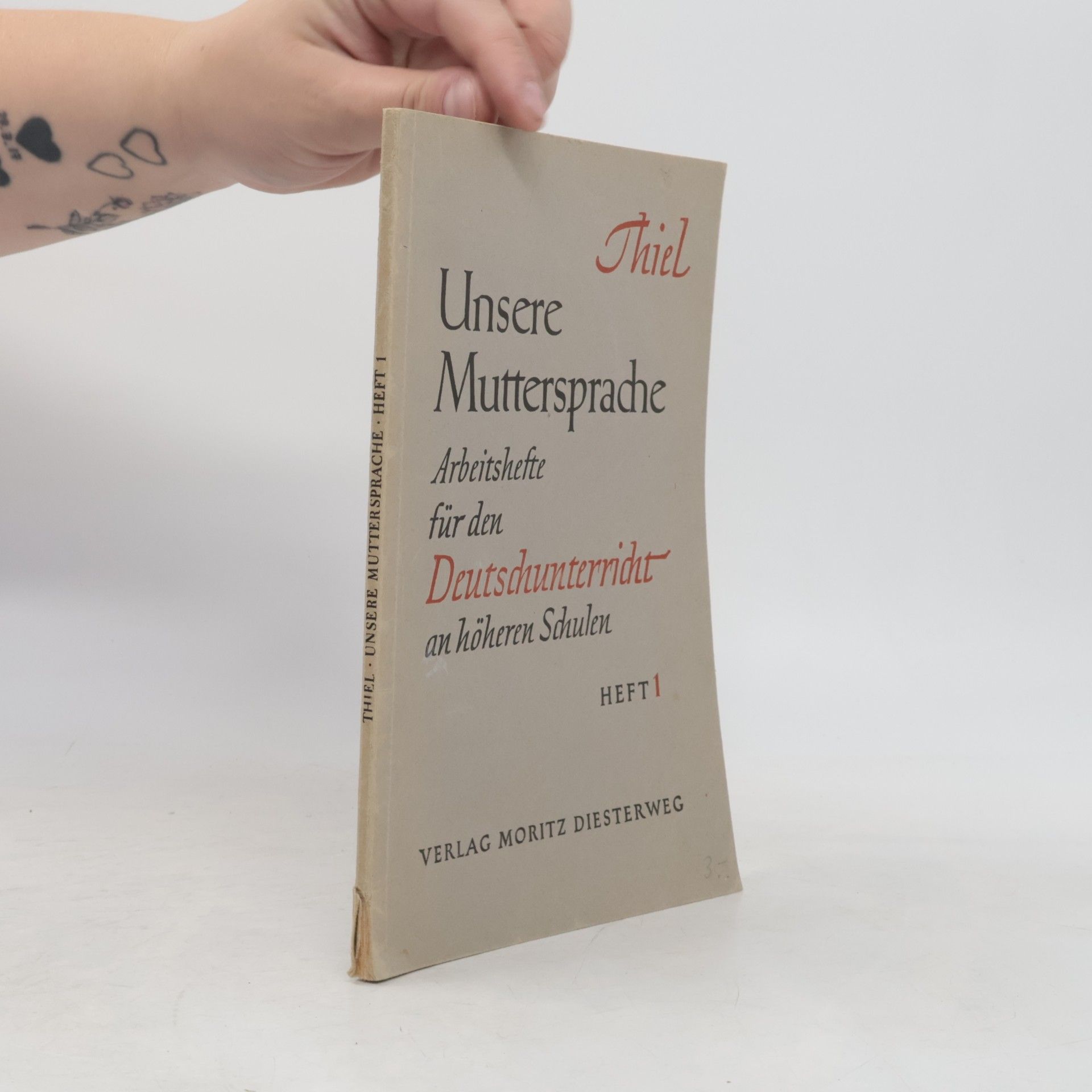 Hans Thiel Unsere Muttersprache Heft 2