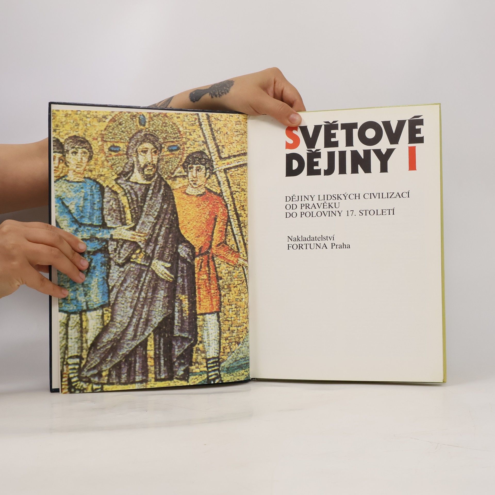 Vratislav Čapek Světové dějiny I.