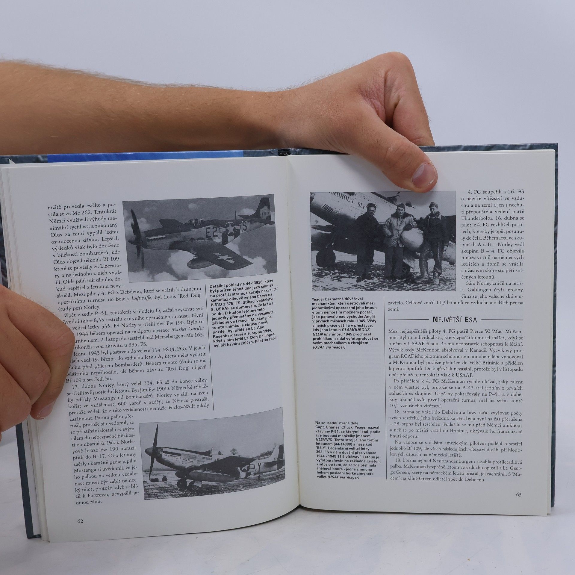 Jerry Scutts Mustangy stíhacích es 8. USAAF