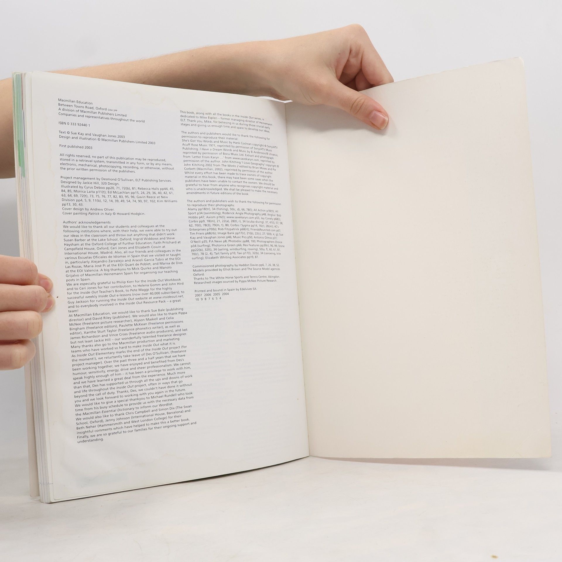 Susan Kay Inside out : elementary. Student's book