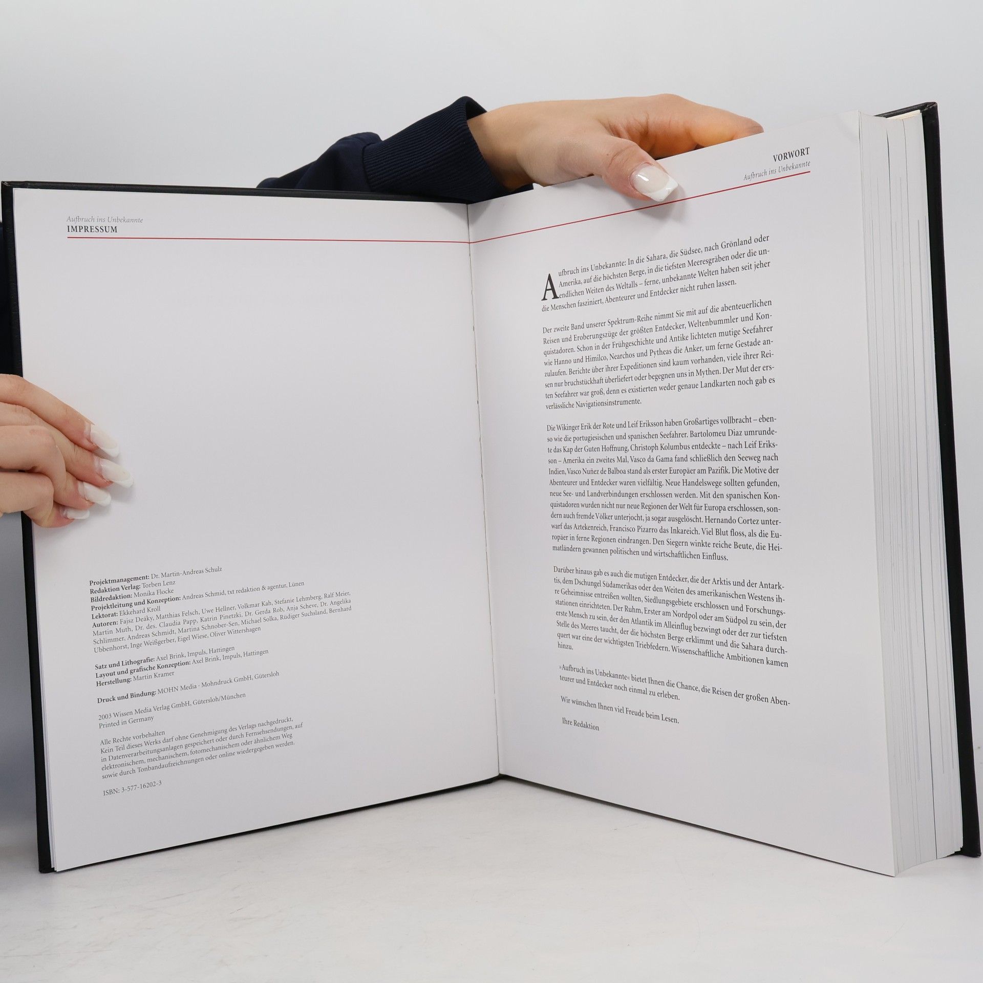Various authors Spektrum. Aufbruch ins Unbekannte