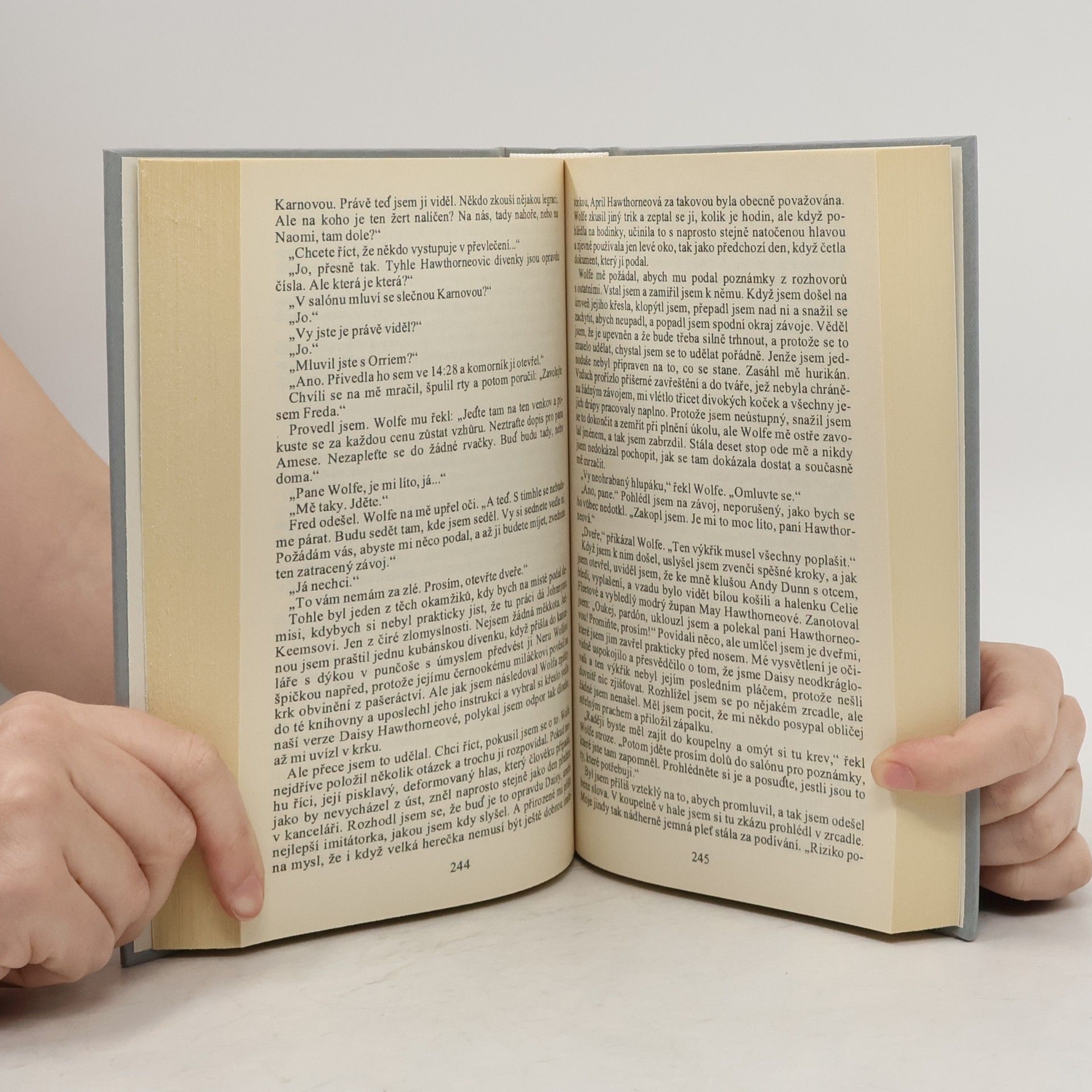 Rex Stout Tři případy a Nero Wolfe