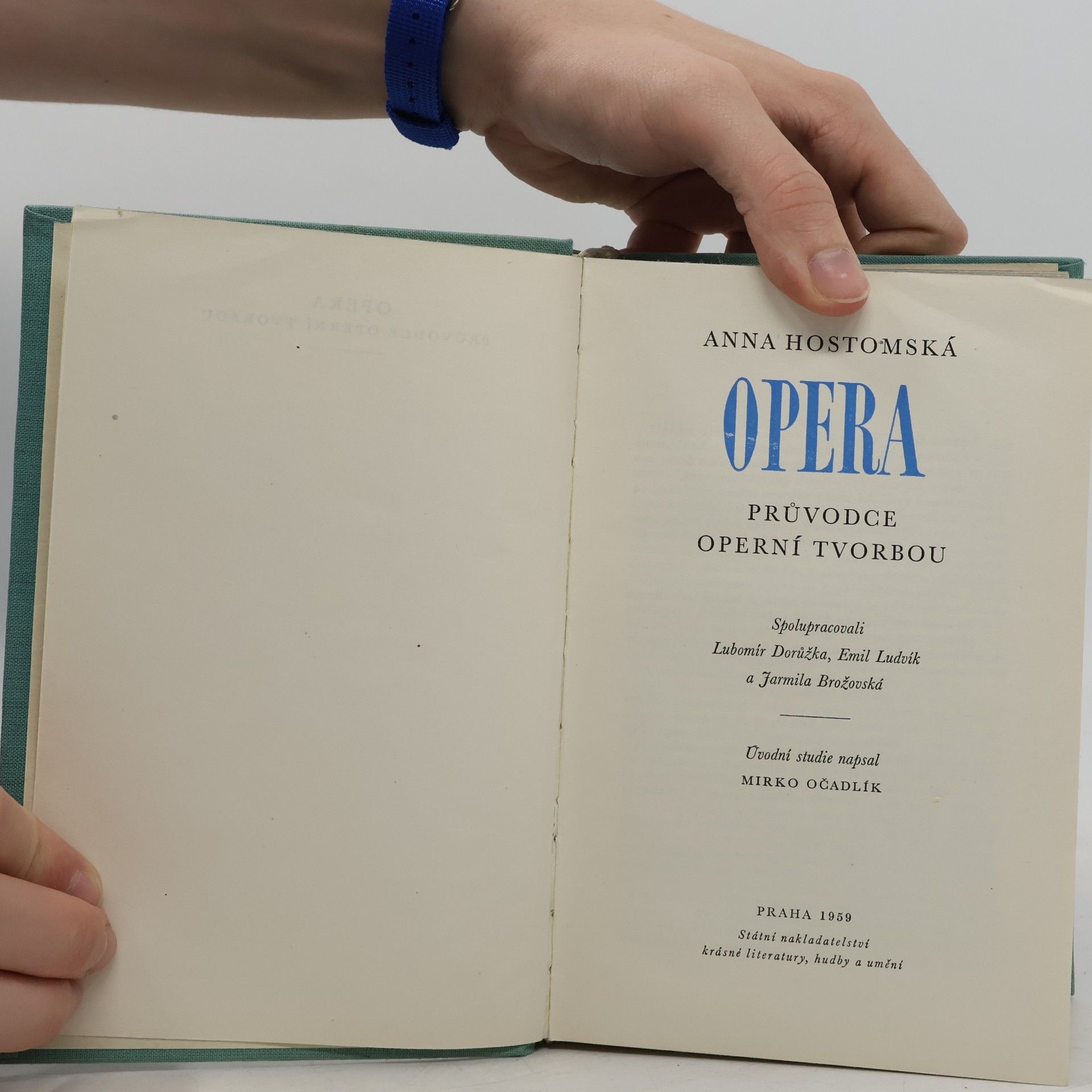 Anna Hostomská Opera