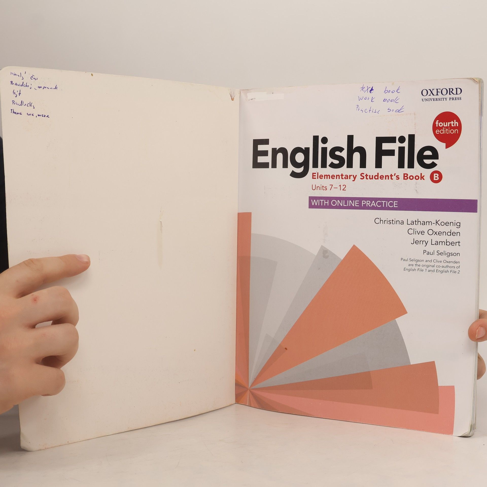 Christina Koenig English File Elementary Students Nook B Units 7-12