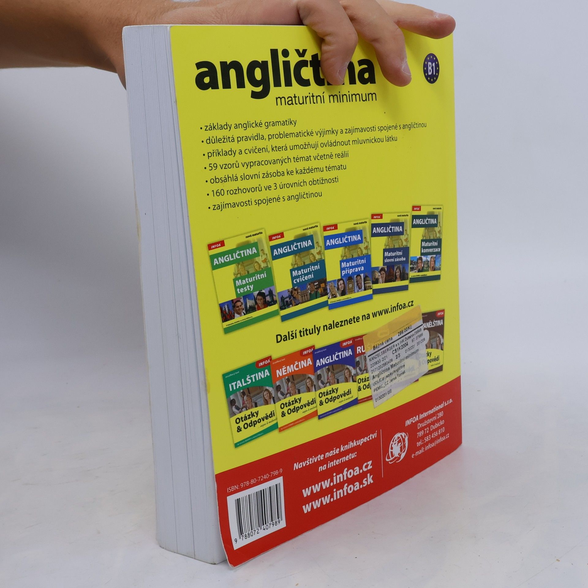 Donata Olejnik Angličtina : maturitní minimum : gramatika, témata, konverzace