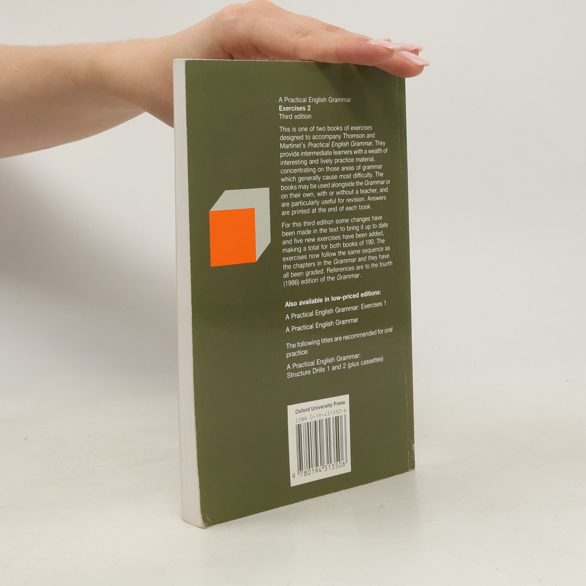 Audrey Jean Thomson A Practical English Grammar. Exercises 2