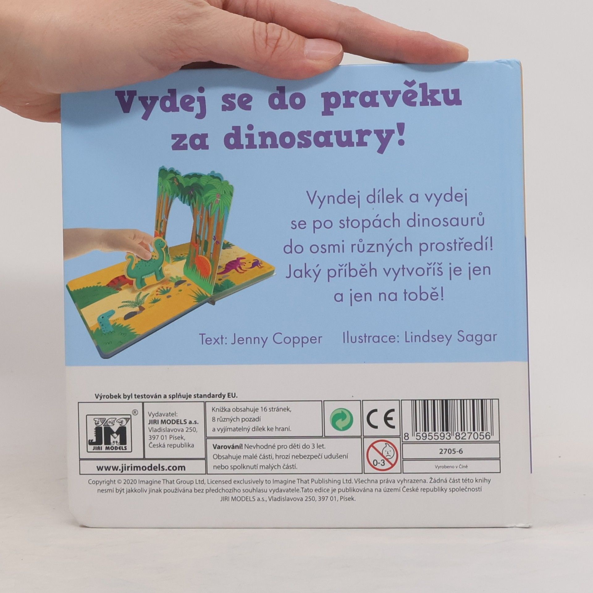 Jenny Copper Čti a hraj si! Dinosauři