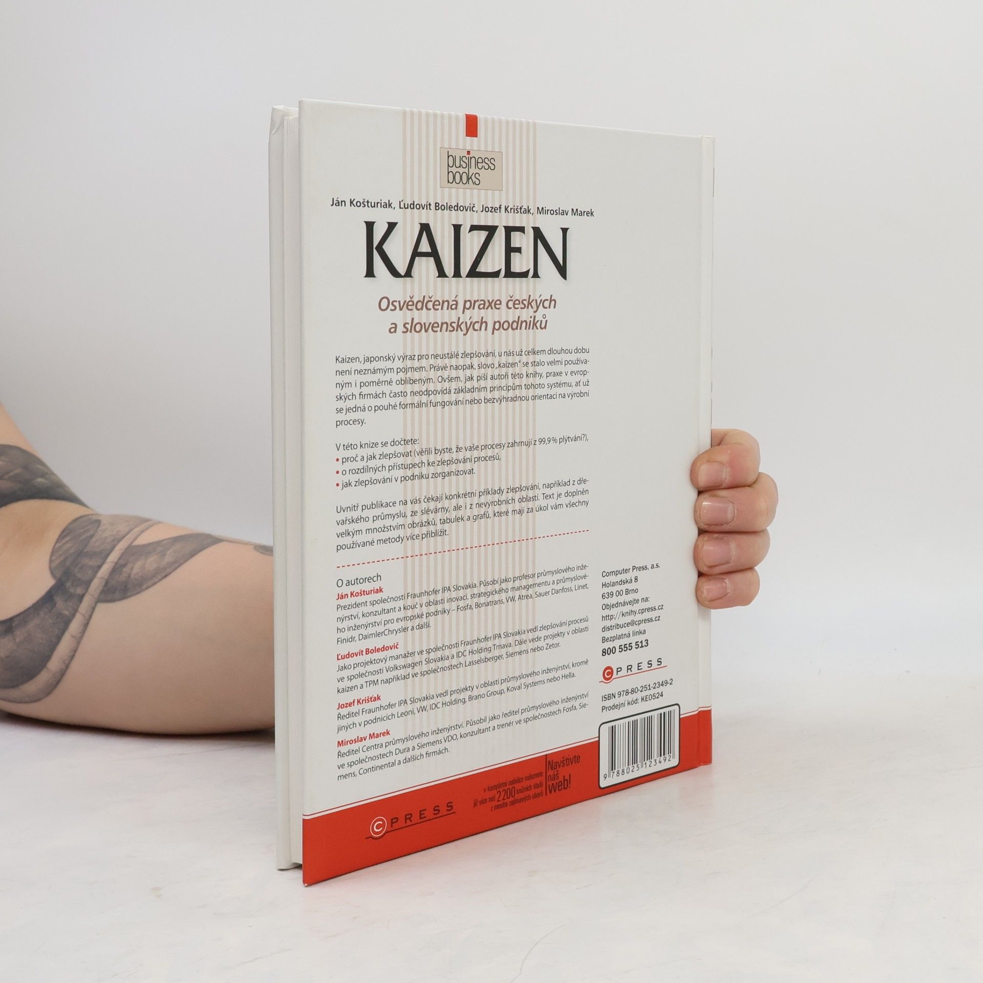 Ján Košturiak Kaizen: Osvědčená praxe českých a slovenských podniků