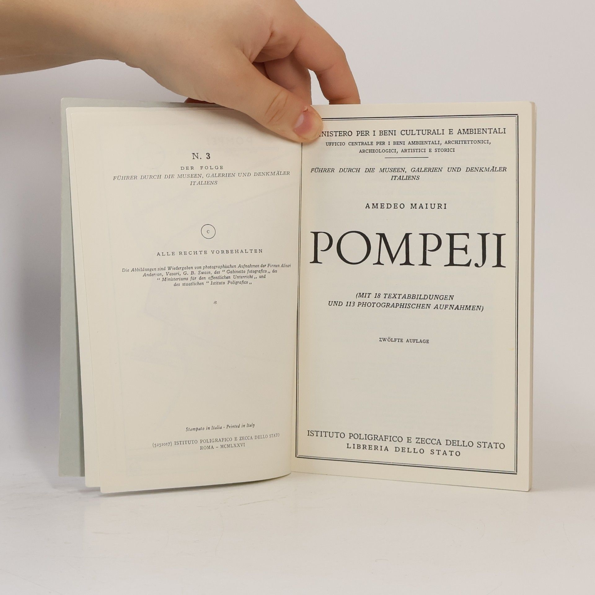 Amedeo Maiuri Pompeji 3