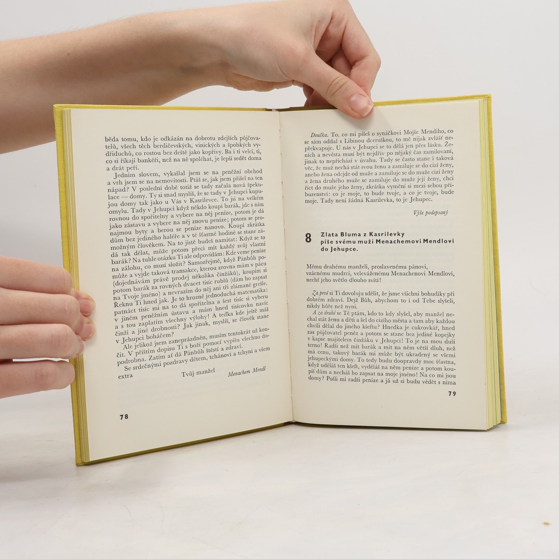 Sholem Aleichem Smolař Menachem Mendl