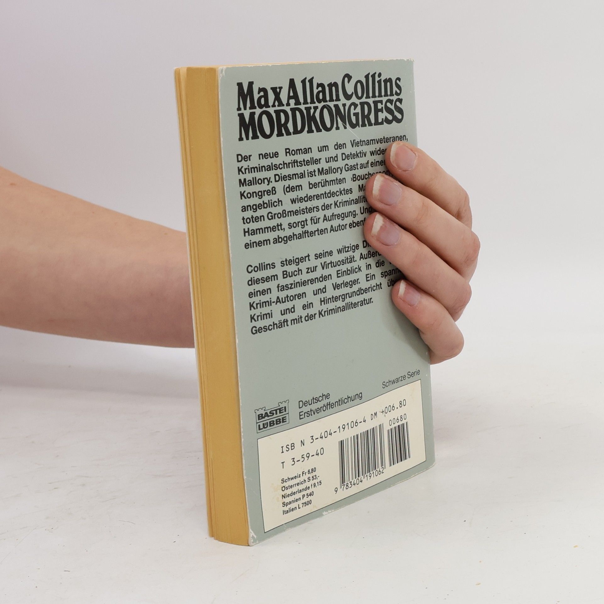 Max Allan Collins Mallory - 3: Mordkongress - Nachw. v. Uwe Anton