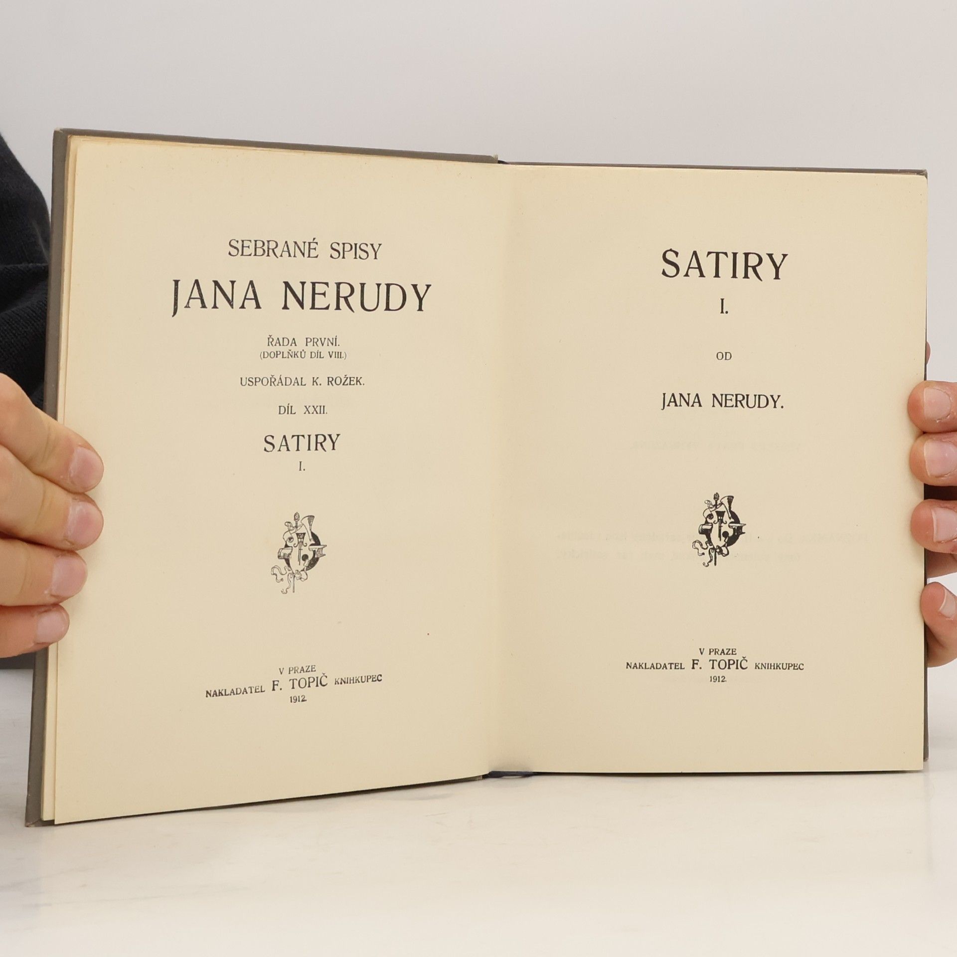 Jan Neruda Satiry I