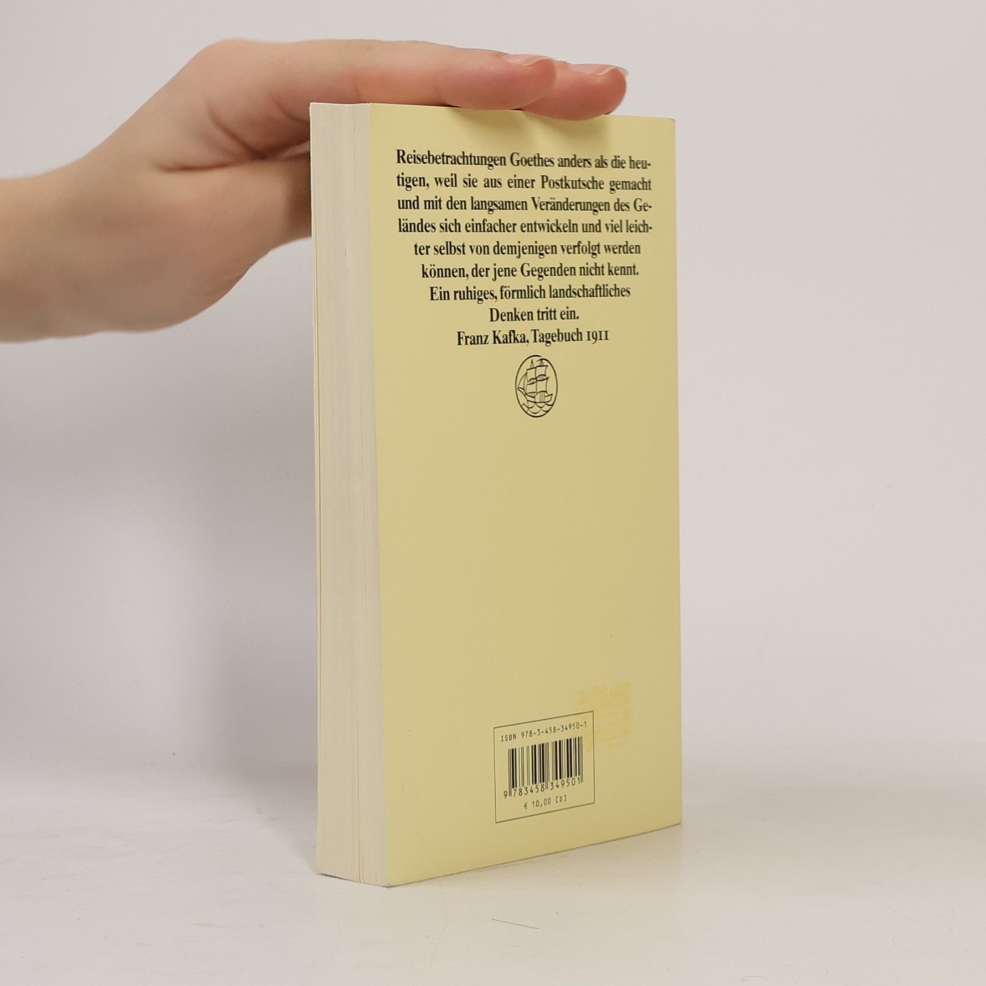 Arnd Rühle Insel Taschenbuch - 3250: Mit Goethe reisen